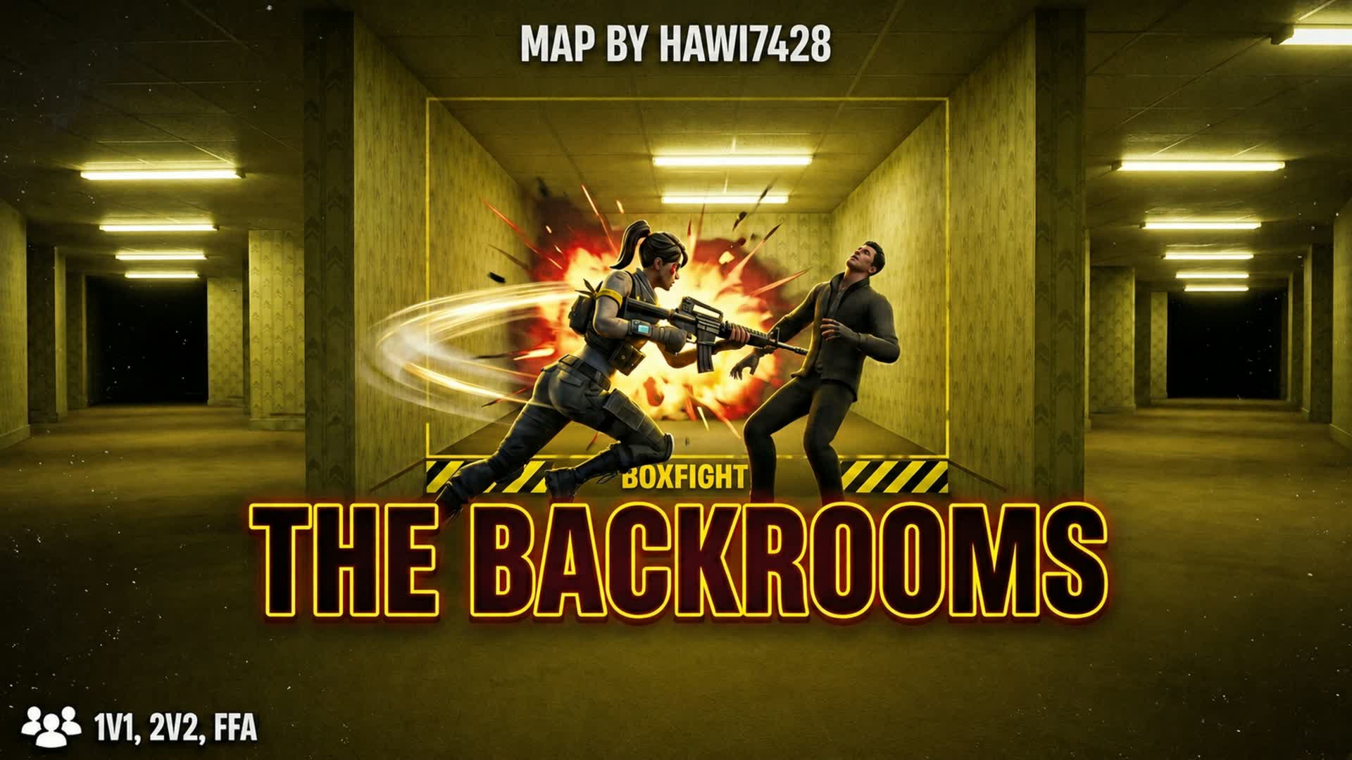 BACKROOMS BOXFIGHT: LEVEL 0