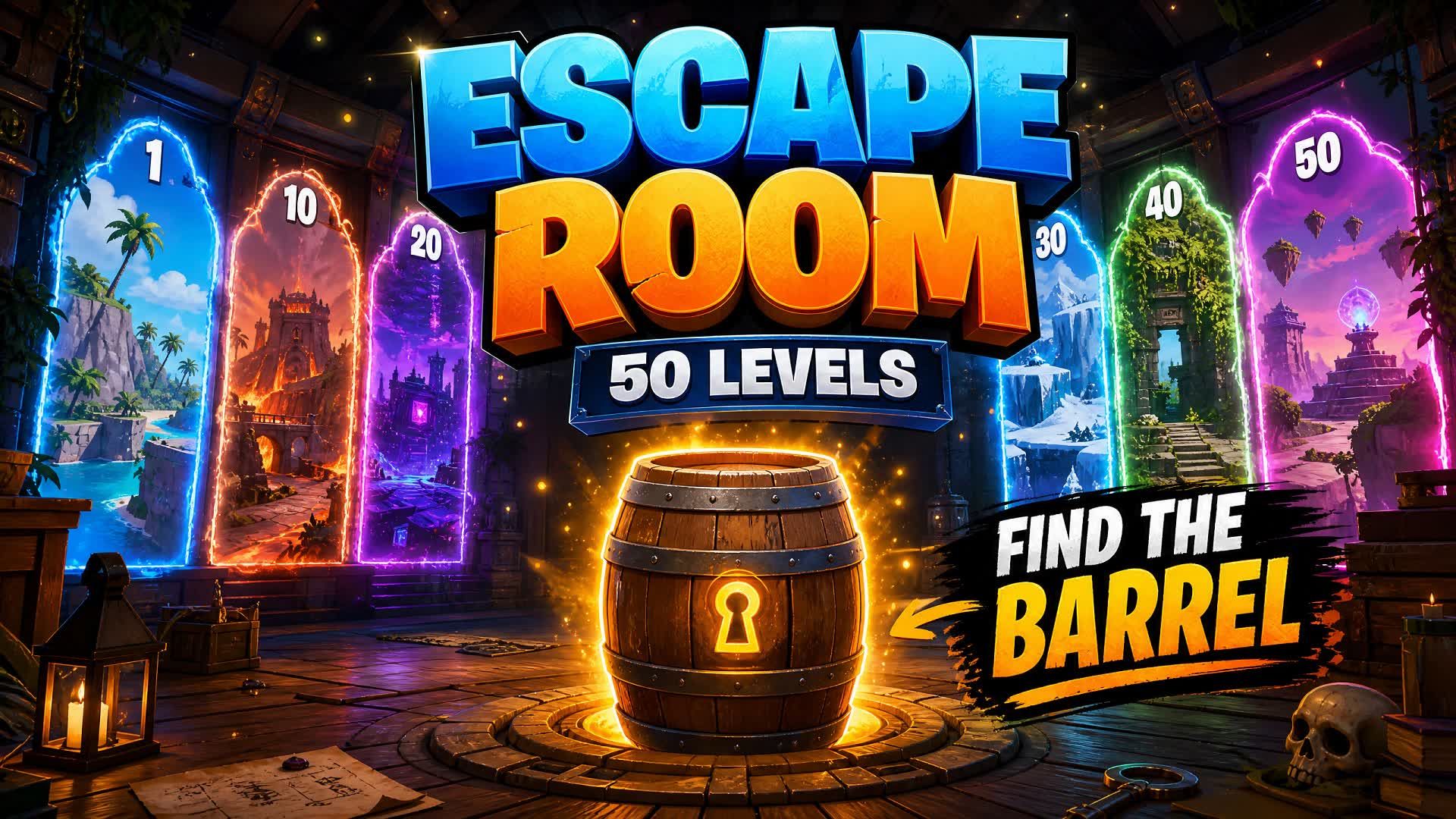 50 Islands: Barrel Hunt