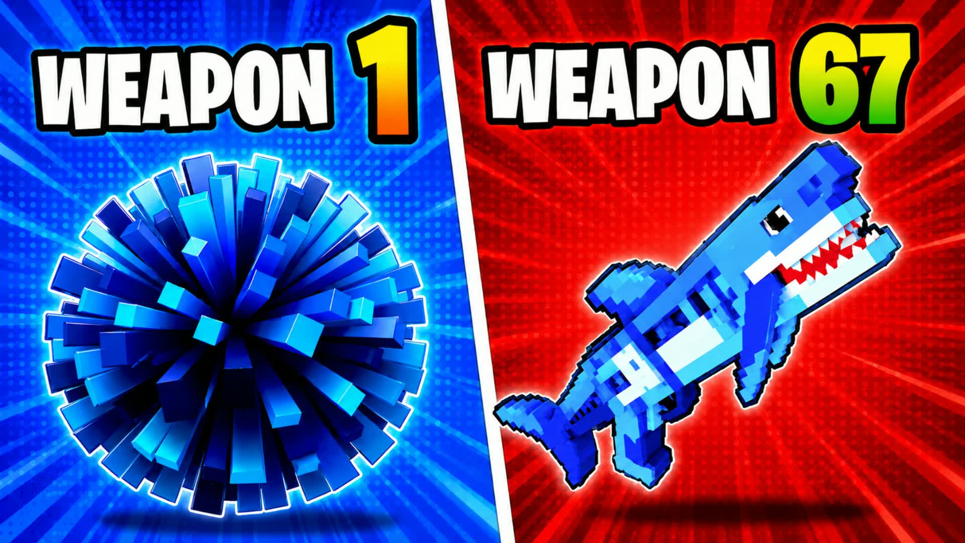 😎 TRYHARD GUN GAME🔫67 ONE SHOT🔫