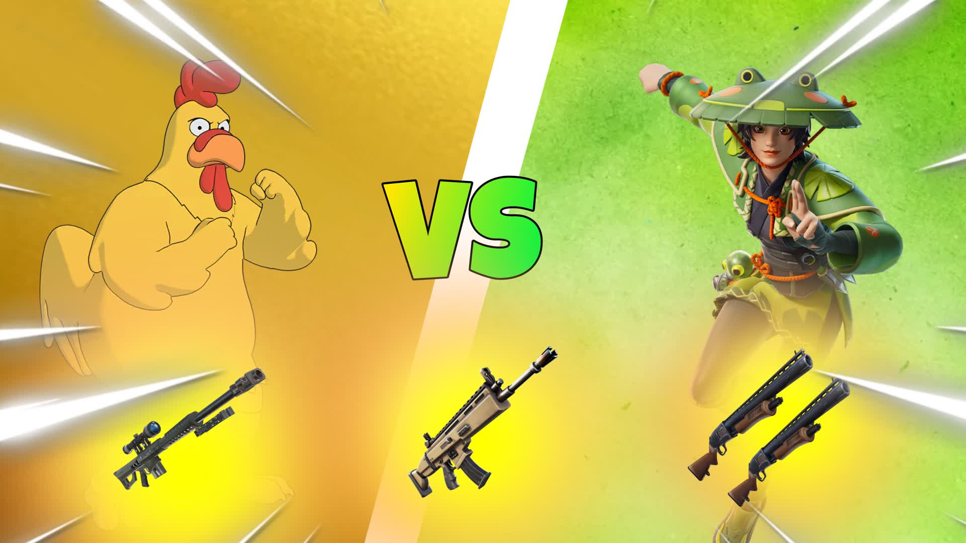 🐸 Frog VS Chicken 🐥
