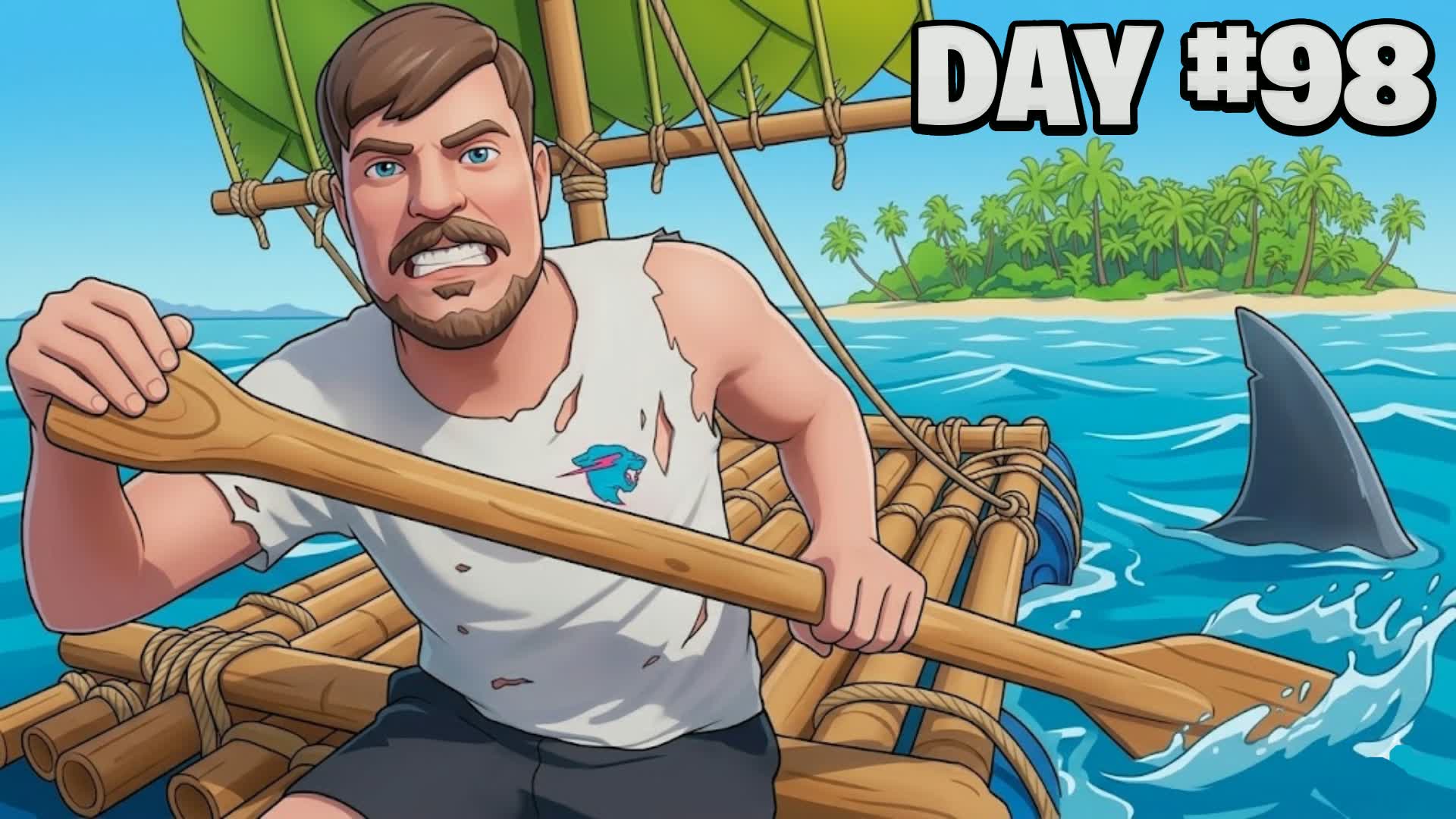 Survive 100 Days On An Island 🧟