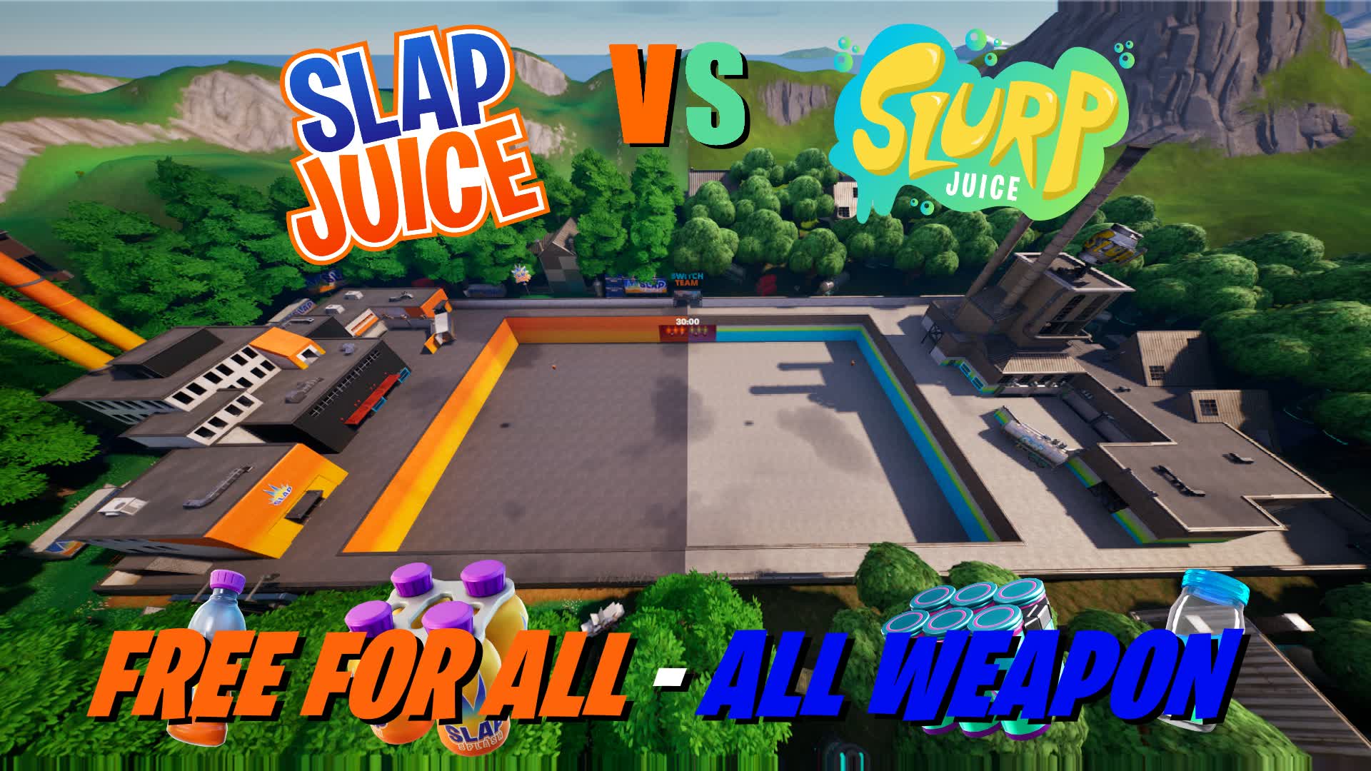 🔴 SLAP VS SLURP 🔵 FREE FOR ALL