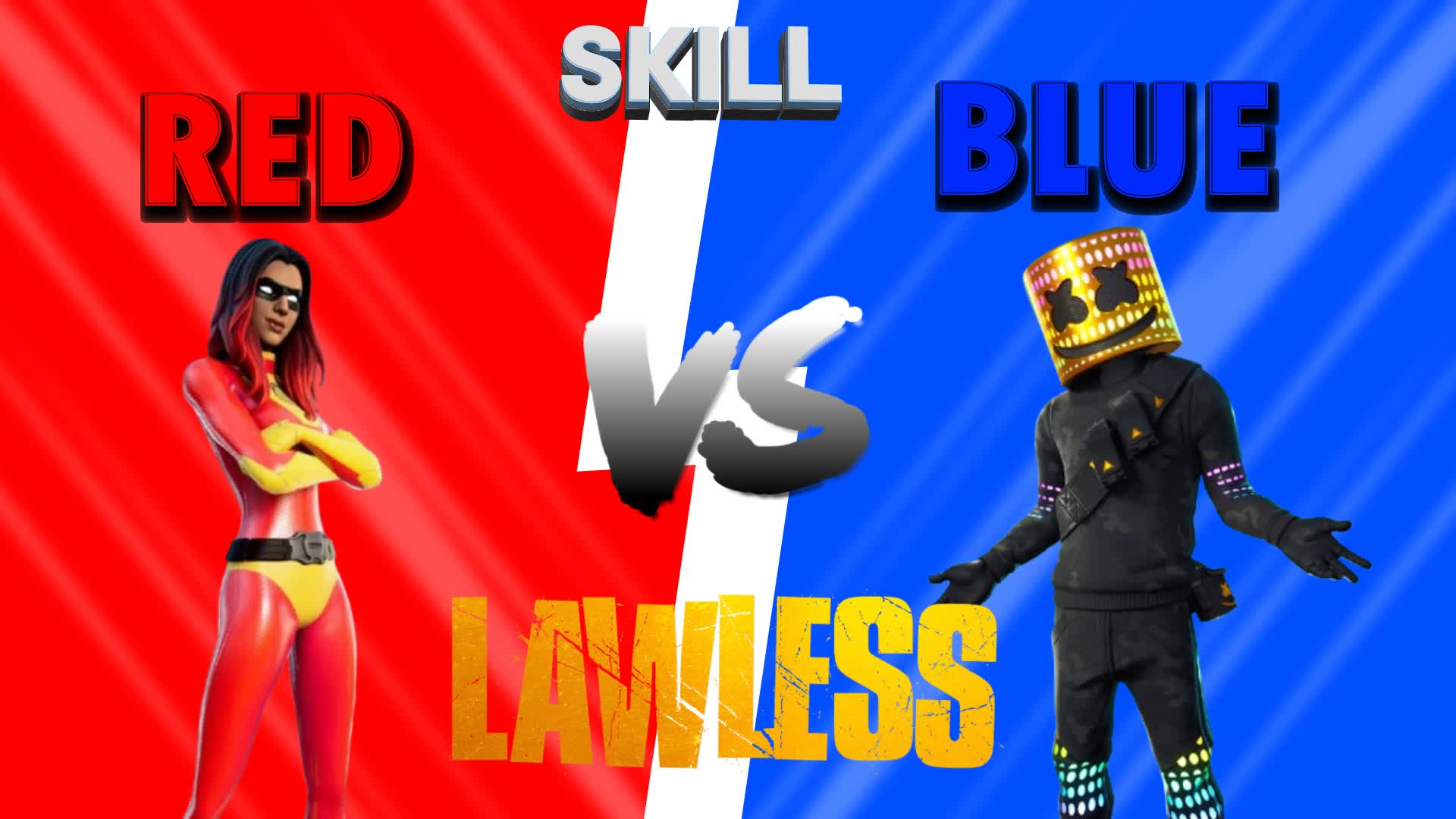 🔥NEW🔥 Skill Red vs Blue 🔵🔴
