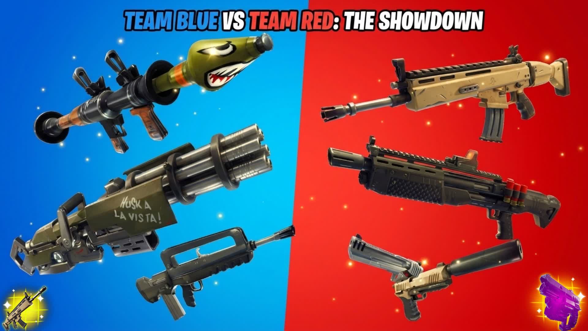 TEAM BLUE X TEAM RED