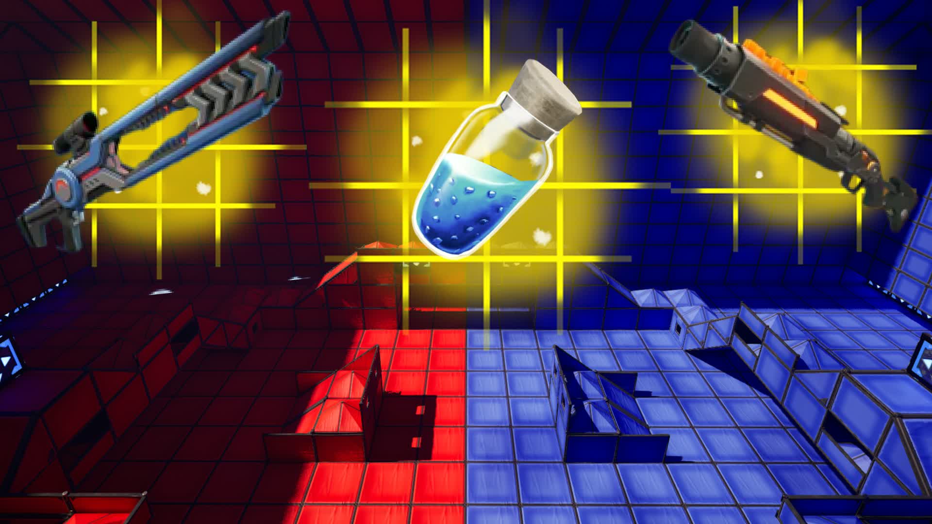 🔴 RED 🔴 vs 🔵 BLUE 🔵: Zero Build