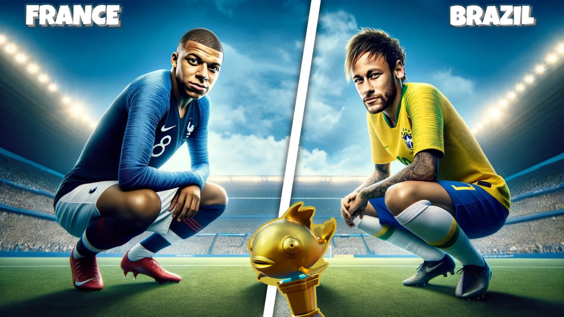 🔴FRANCE VS BRAZIL🔵