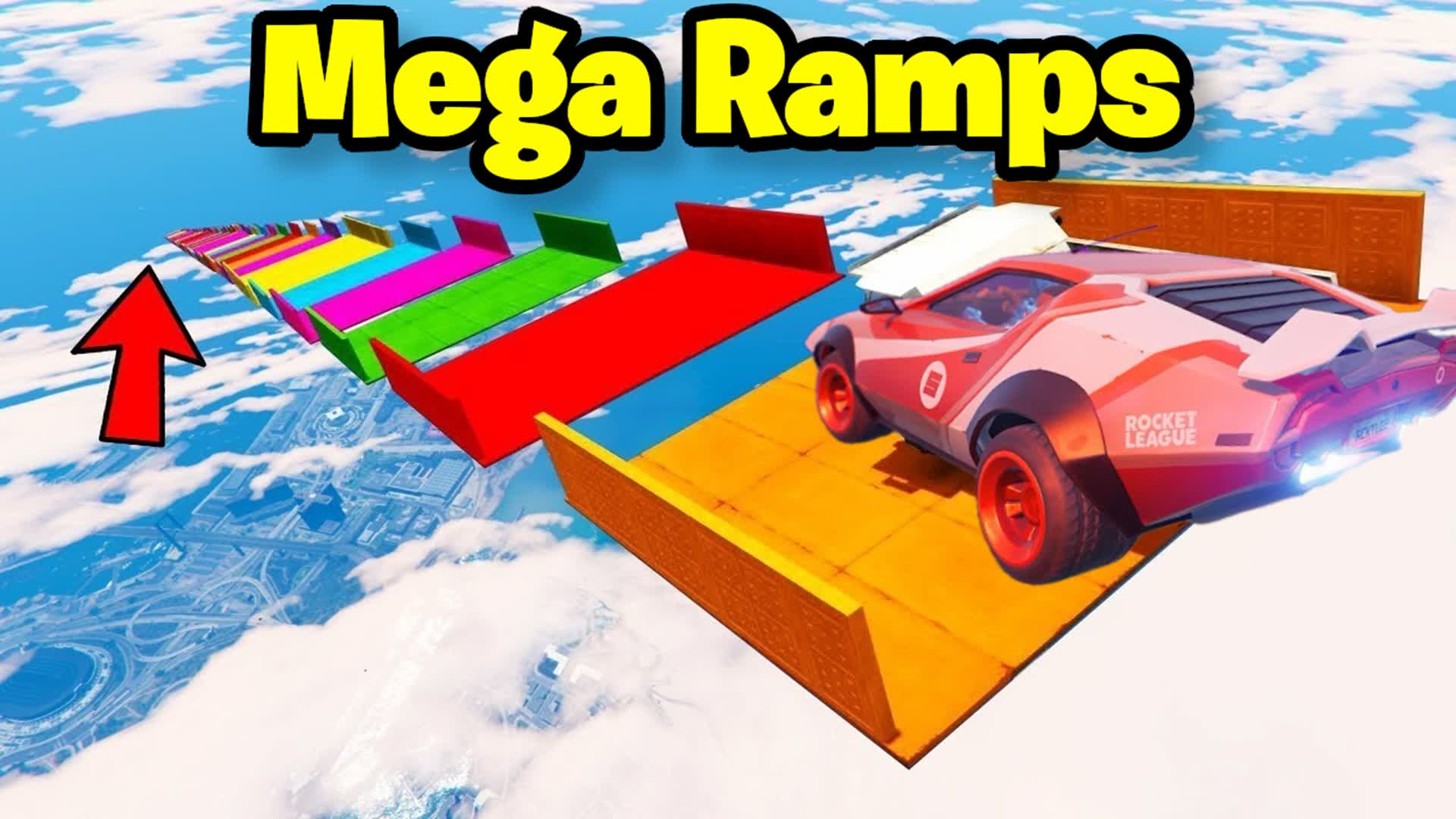 🚗✨Mega Ramps Extreme Challenge✨🚗