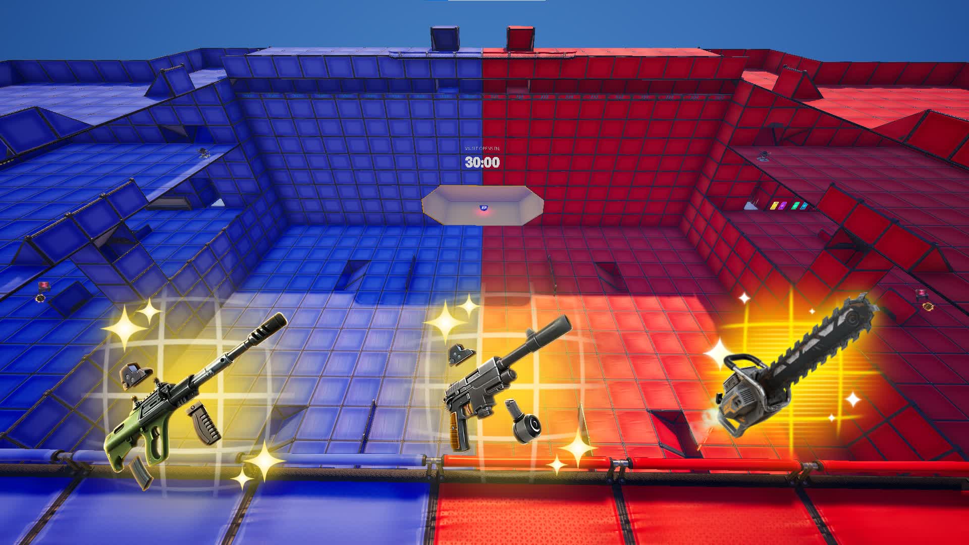 MEGA RED VS BLUE 🔴🔵