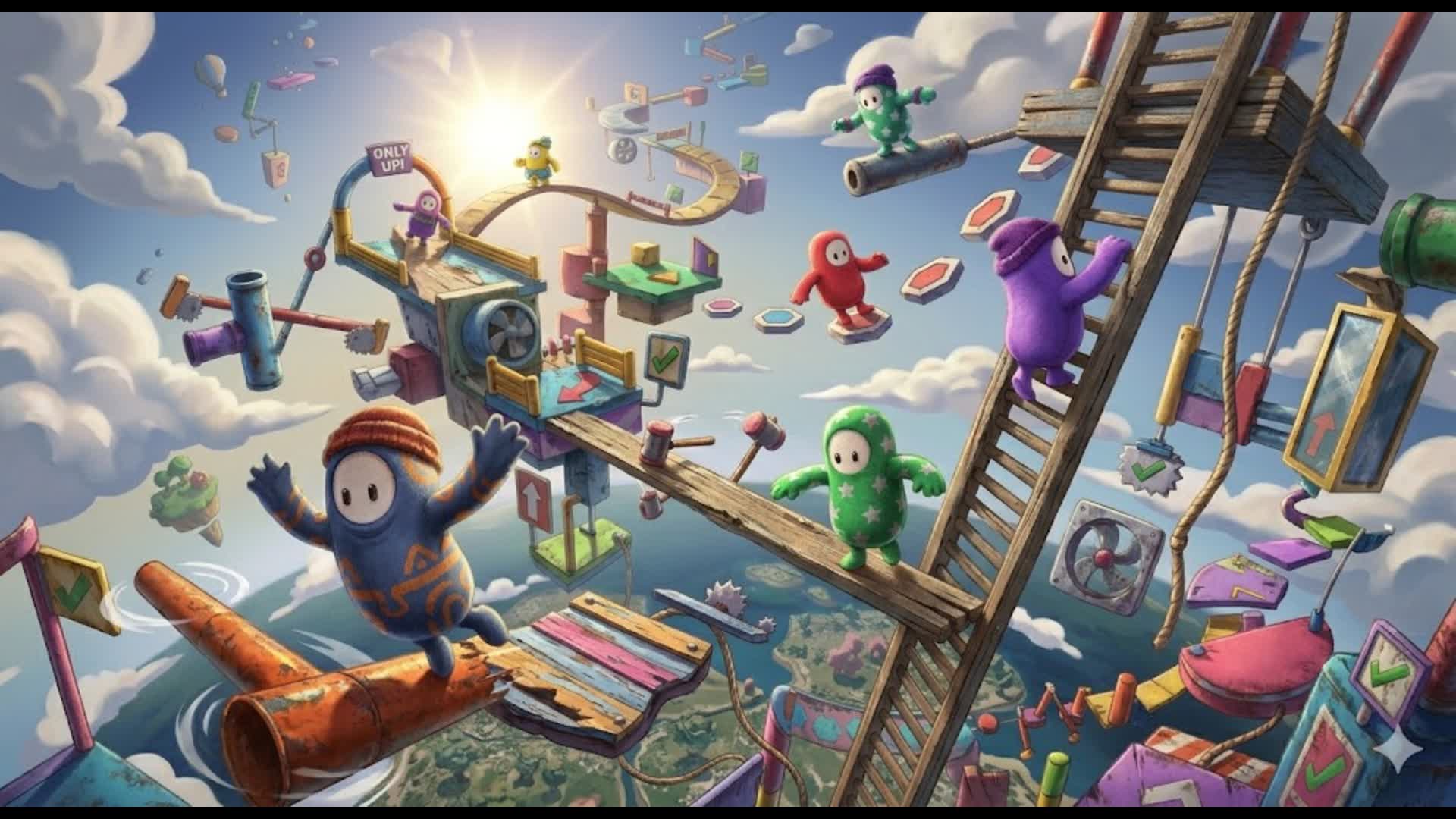 ONLY UP! FALL GUYS EDITION!