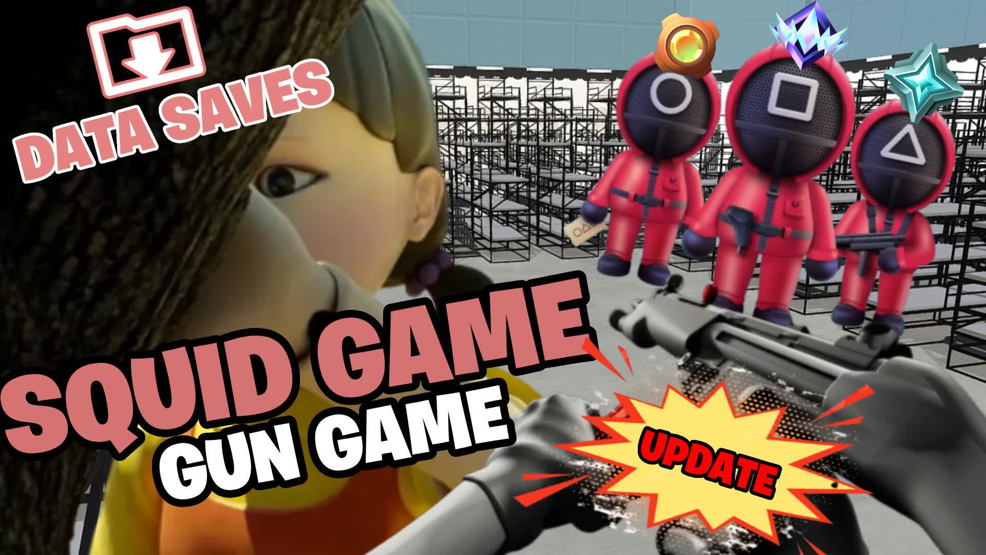 🦑Infinite Gun Game: SQUID GAME🦑