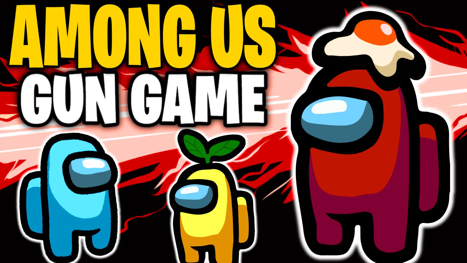 AMONG US GUN GAME 🔫 ONE SHOT 🎯