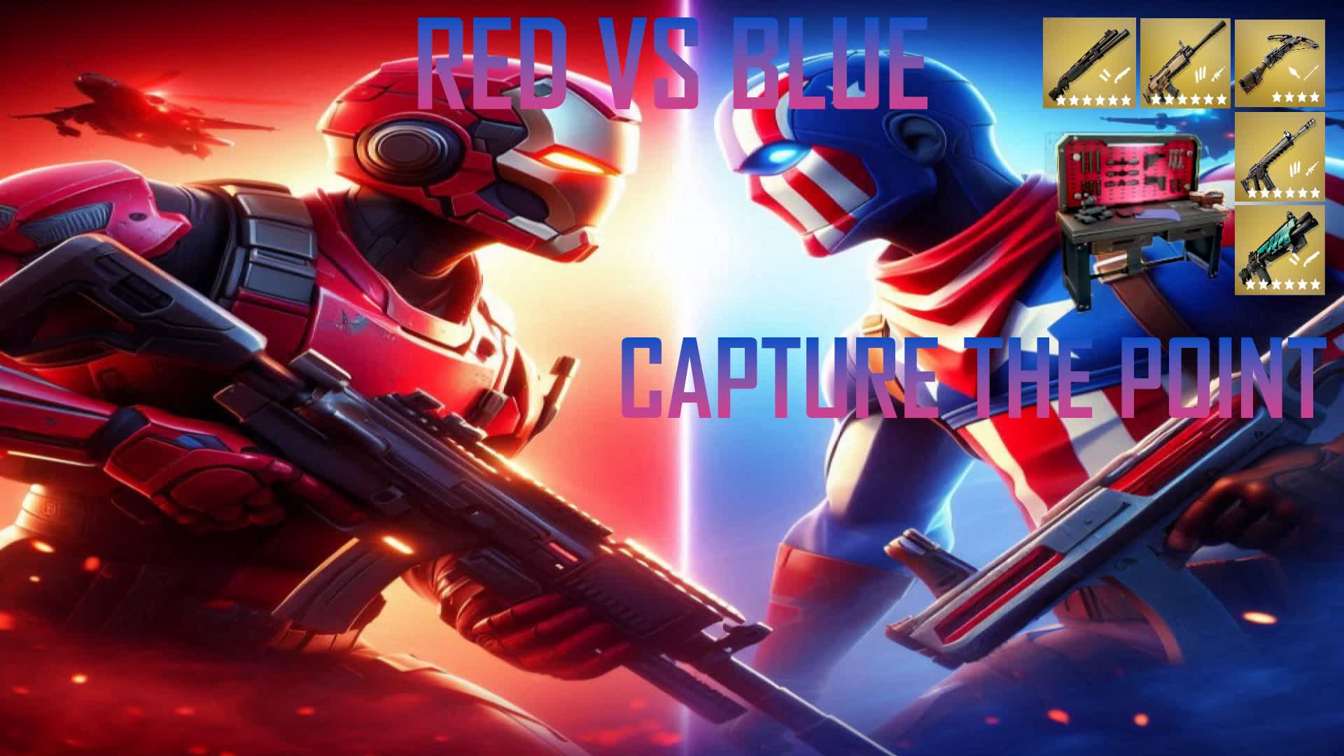 RED VS BLUE [ CAPTURE THE POINT ]