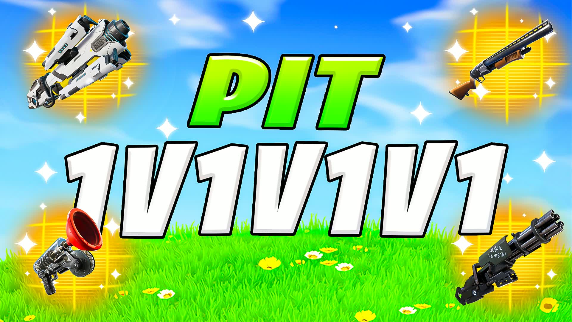 🔫PIT 1v1v1v1🎯