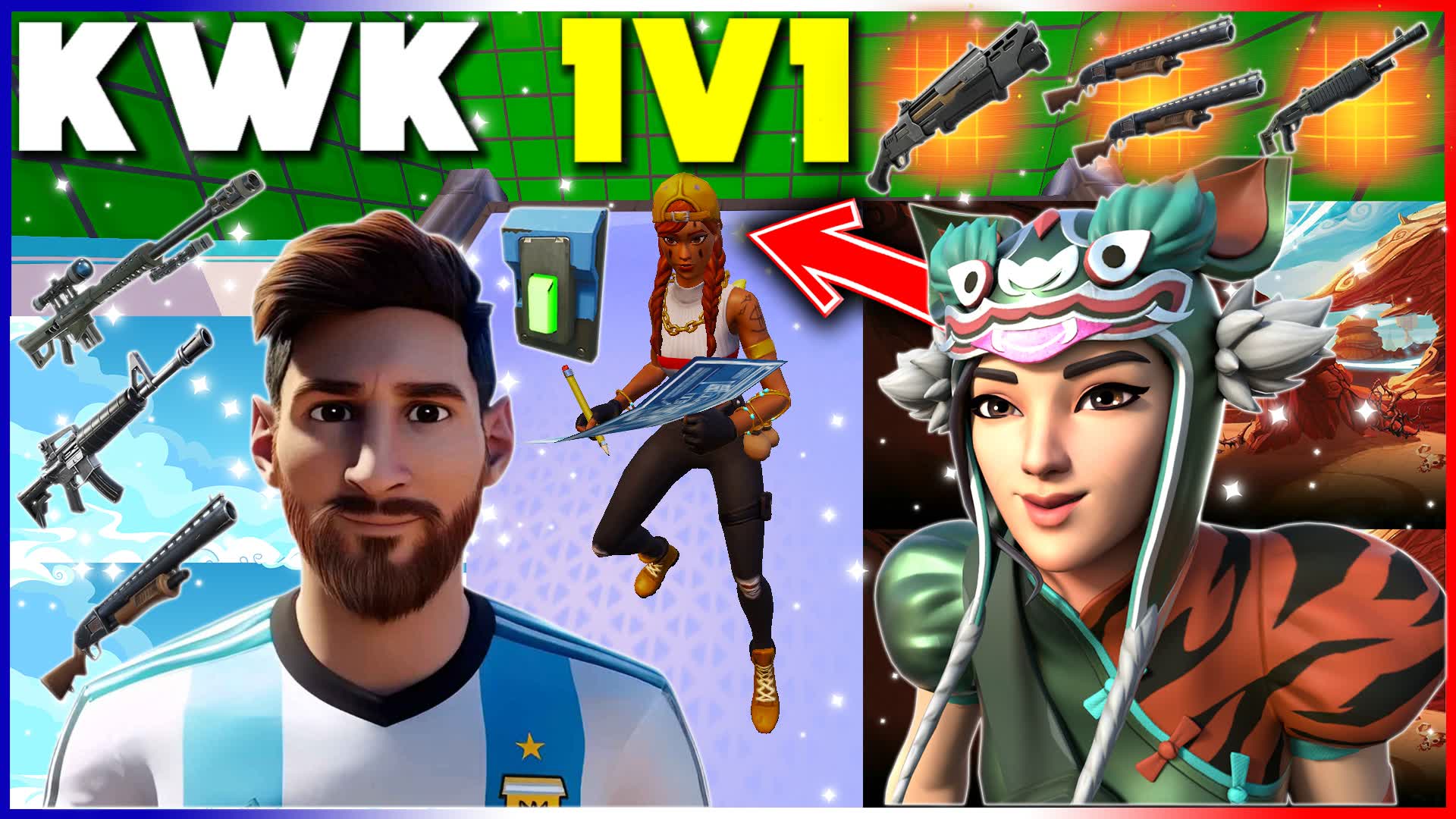 1V1 BUILD FIGHT 🎯 [KWK]
