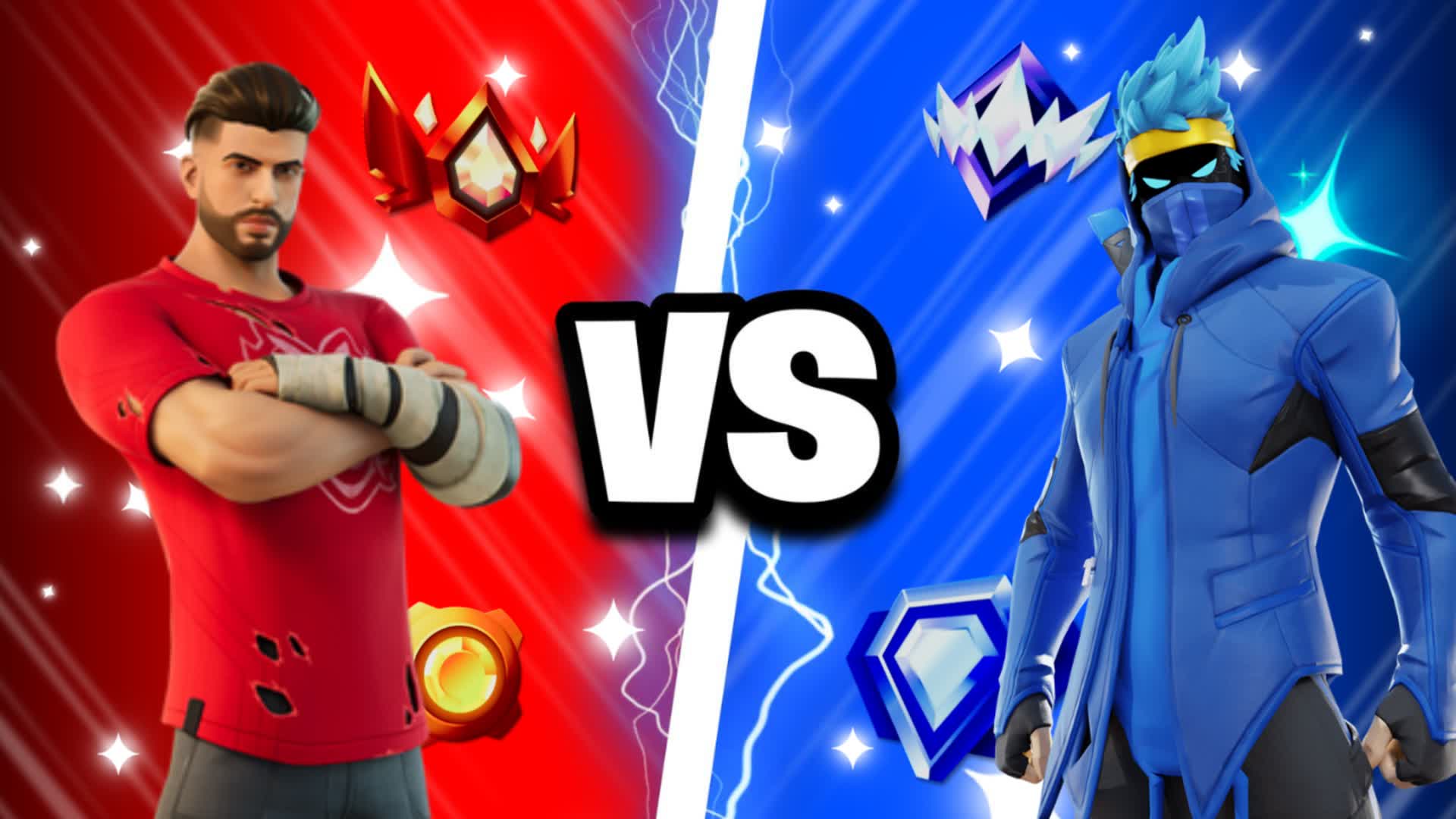 Sypher PK Vs Ninja🔴🔵Red Vs Blue🤩