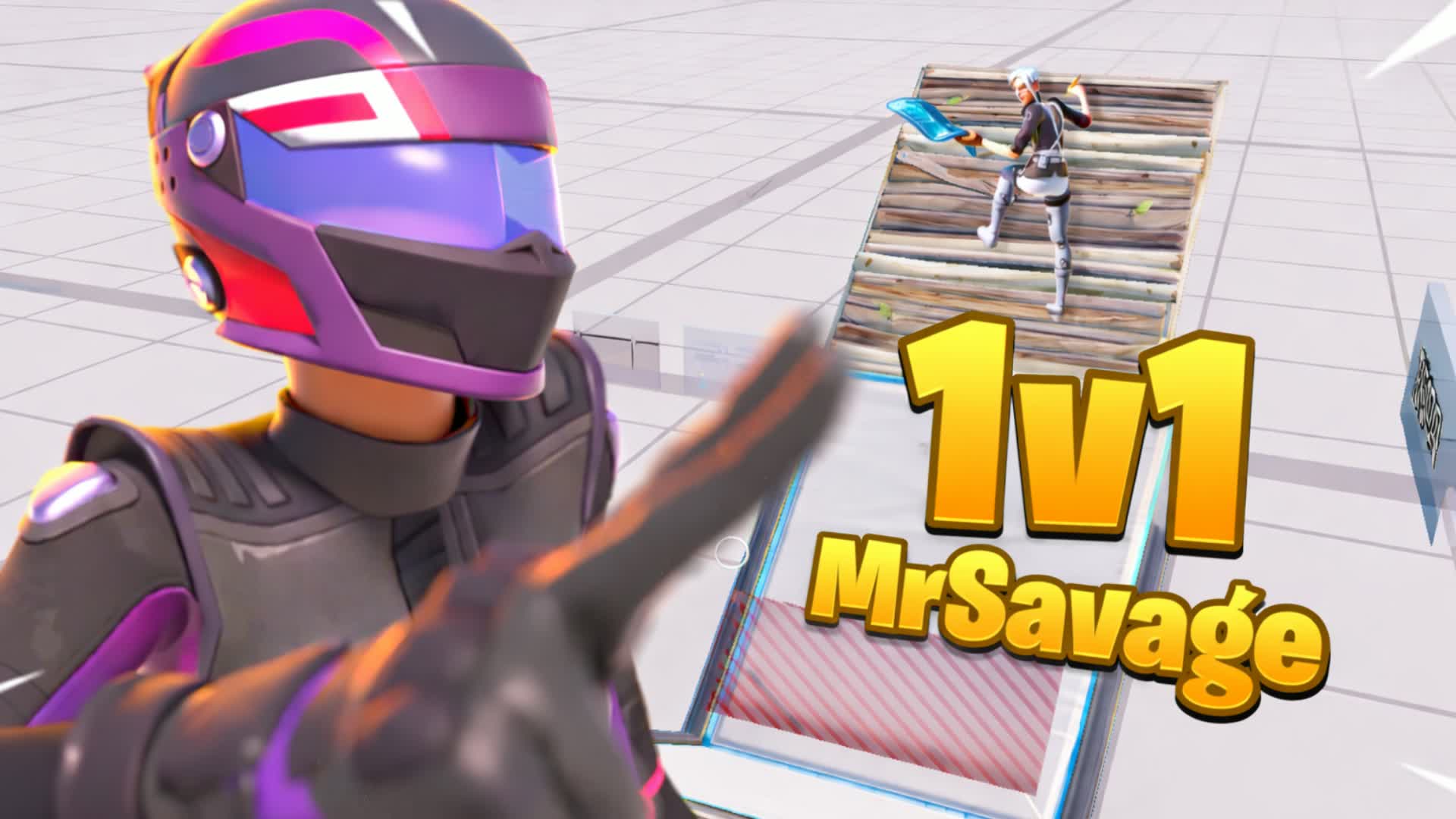 MR savage 1v1 Build Fight