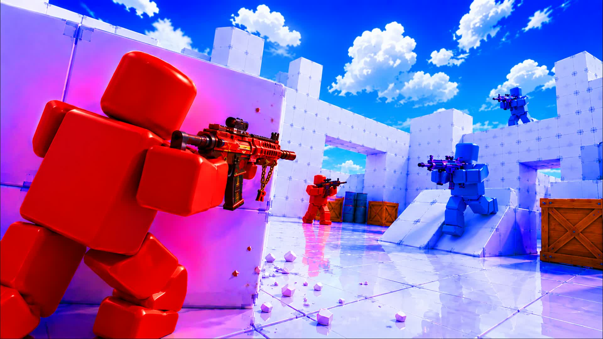 RIVALS RED VS BLUE 🔴🔵NUKE RVSB230526