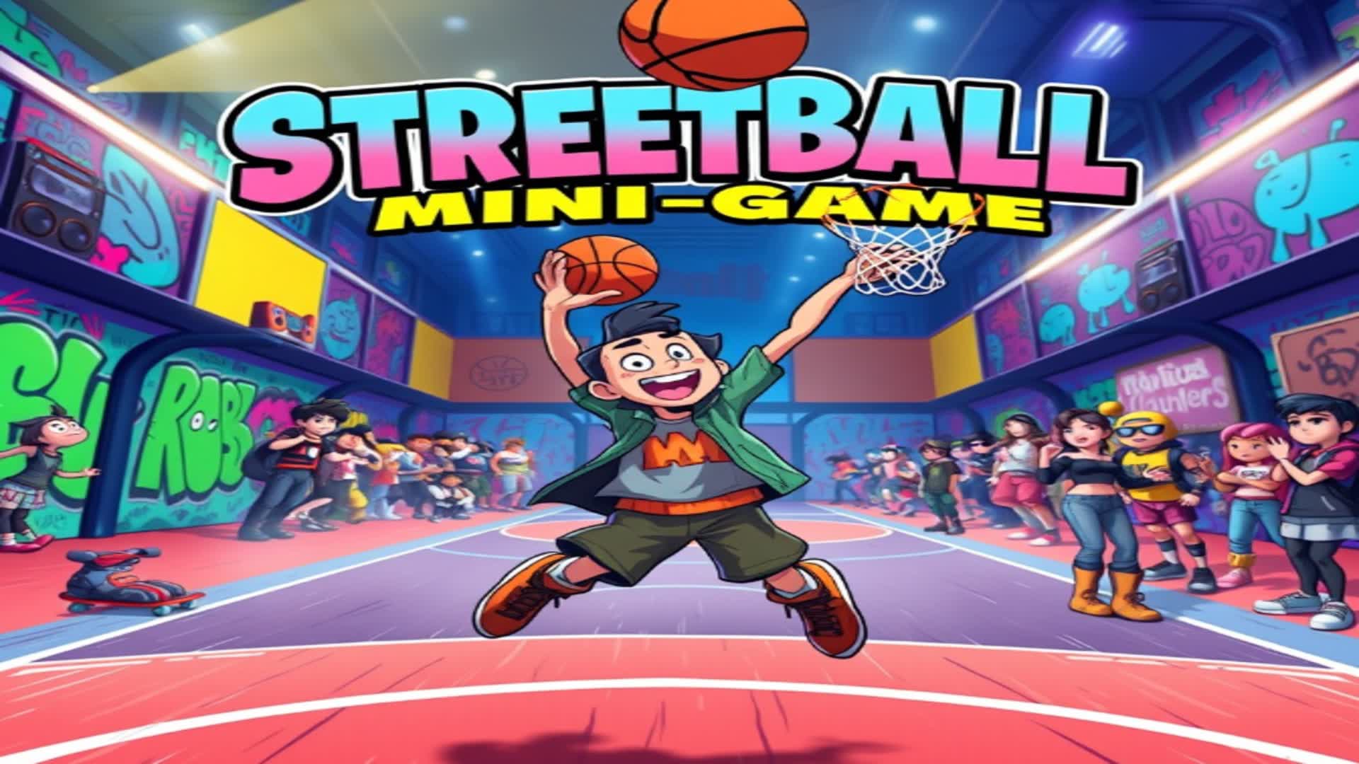 Streetball basketball