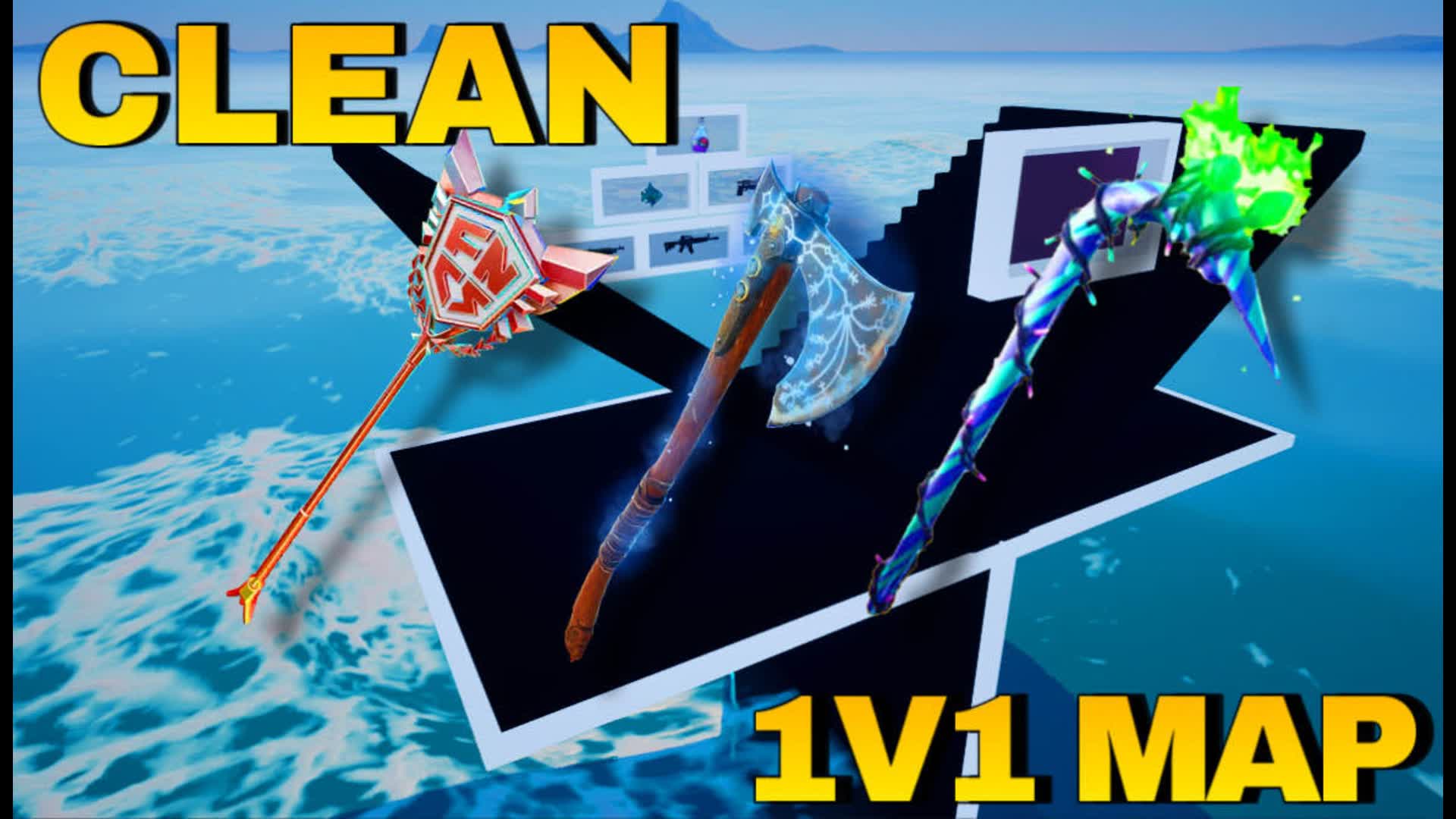 clean 1v1 map