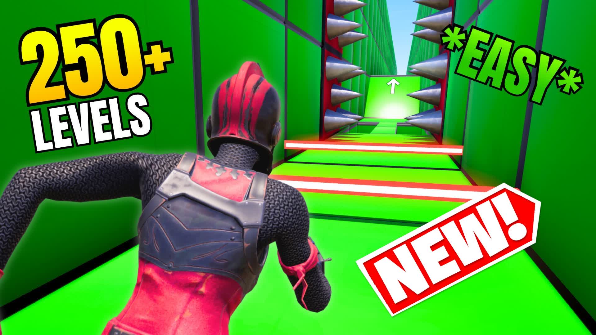 🏆 250 LEVELS DEATHRUN EASY