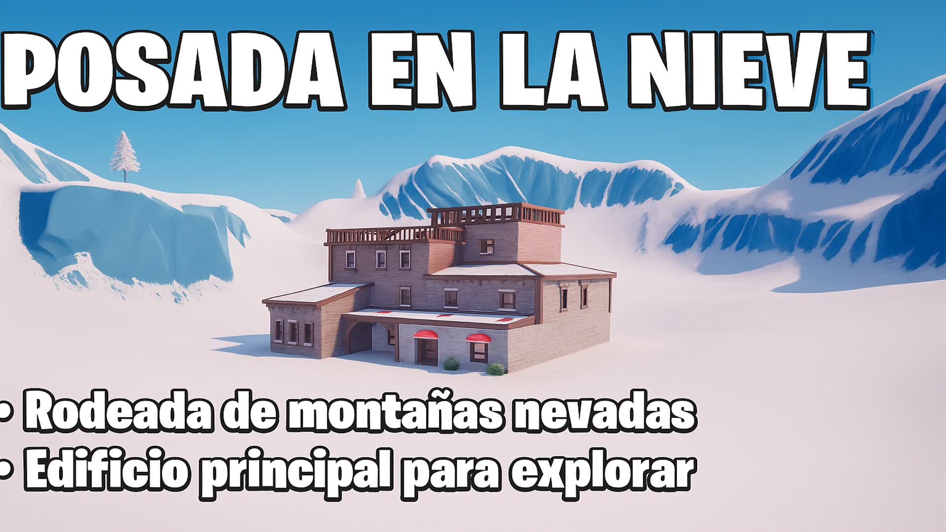 Posada en la nieve