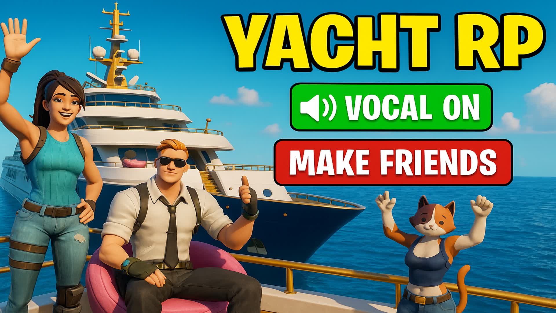 ❤️YACHT RP - MAKE FRIENDS👩‍❤️‍💋‍👨