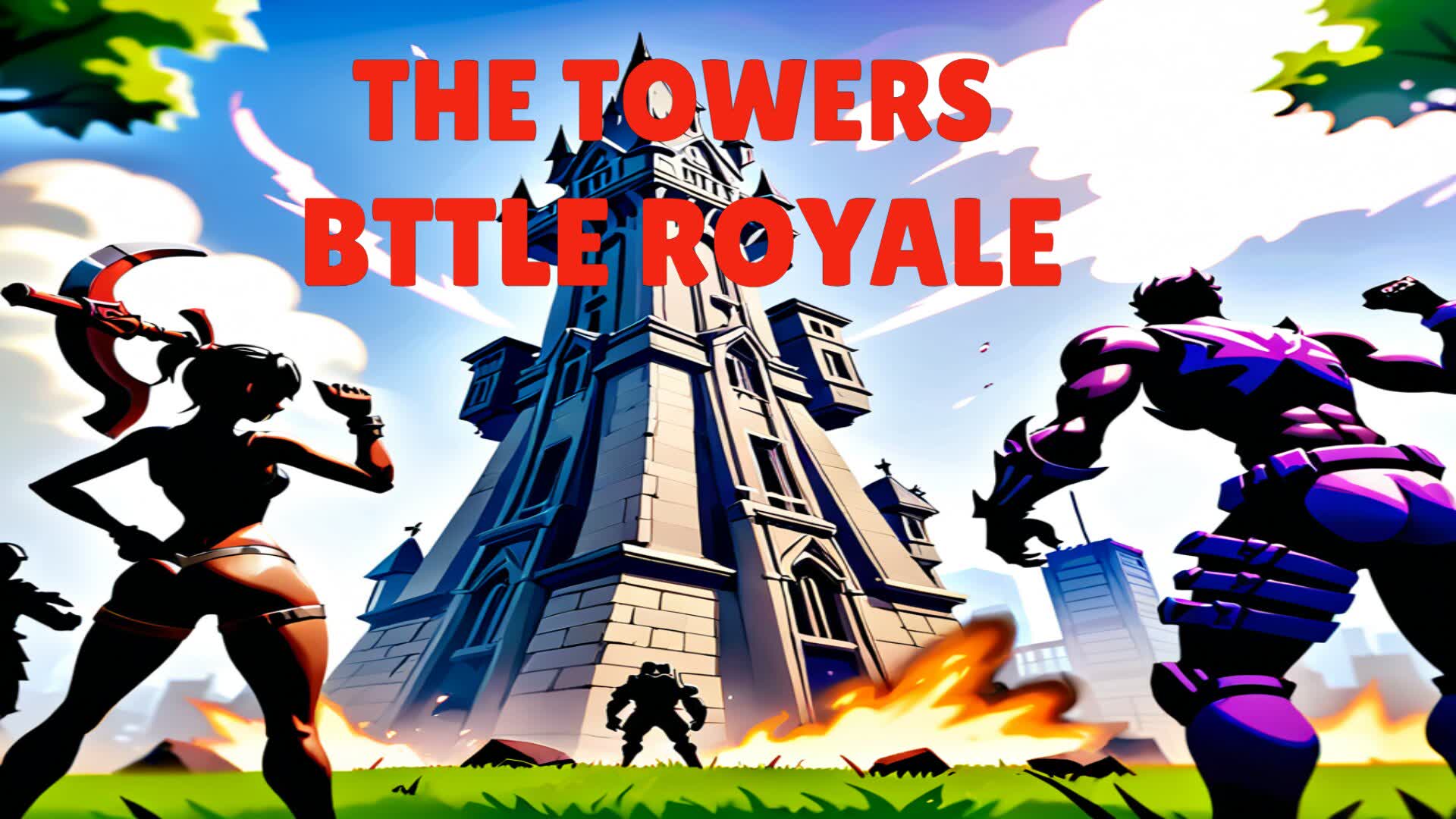 The towers at the end
