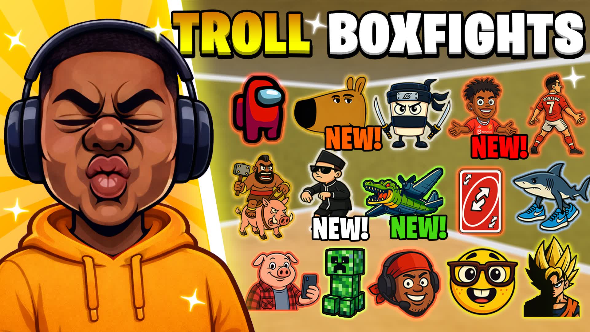 MEGA TROLL BOXFIGHTS😂