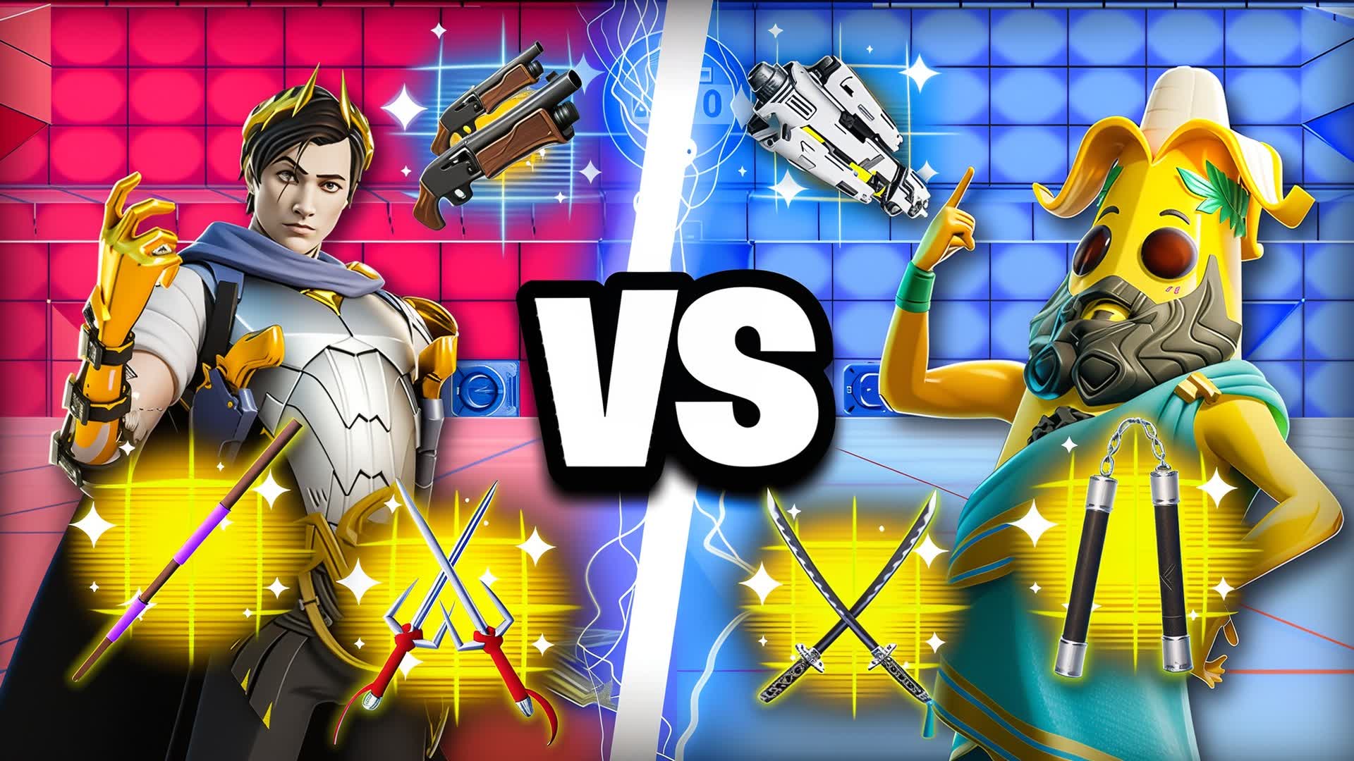BANANOCRATES VS MIDAS⭐️RED VS BLUE🔴🔵