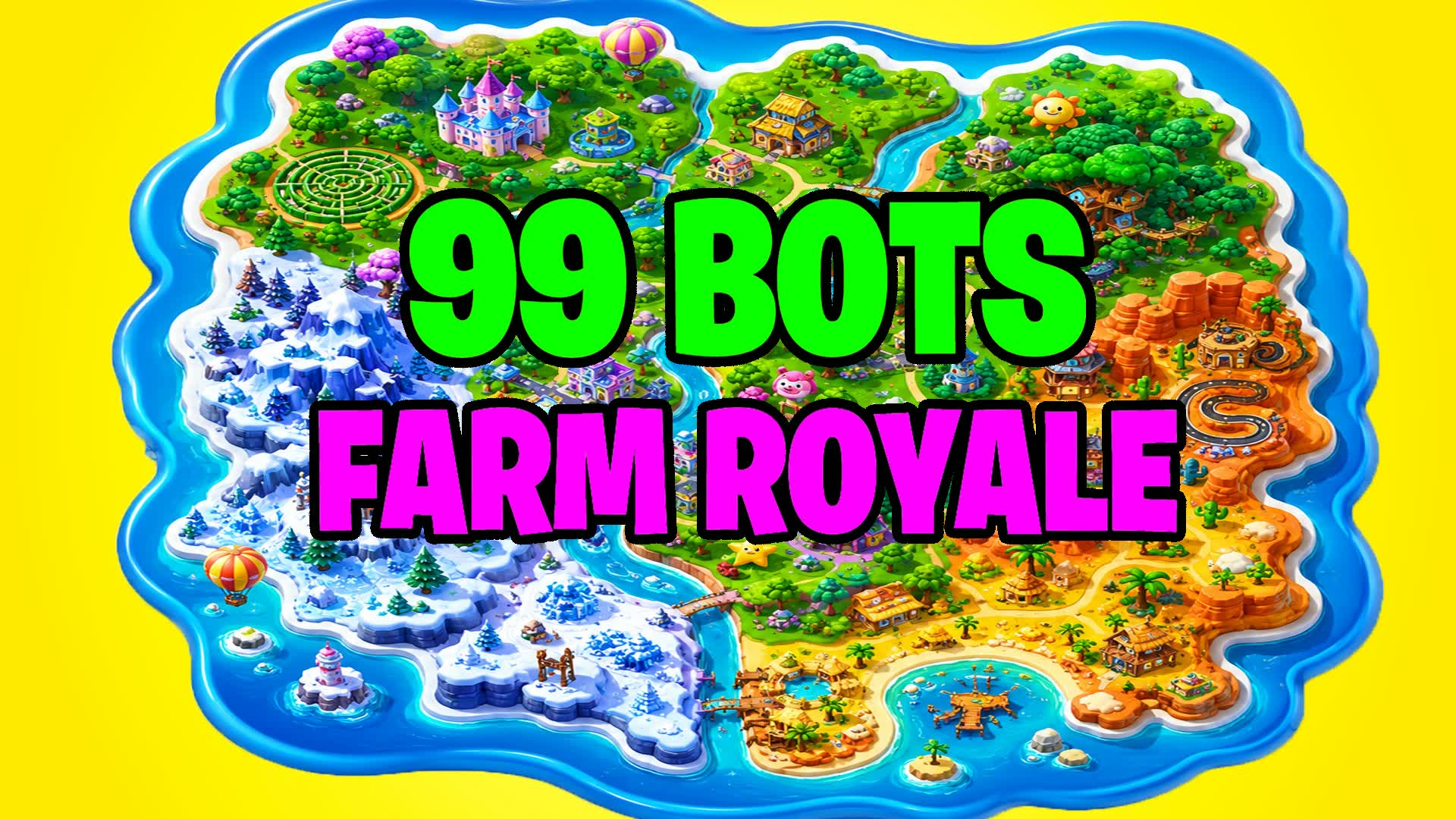 SUPER 99 BOTS ⭐ TMNT ⭐ ALL GUNS ⚔️ FFA