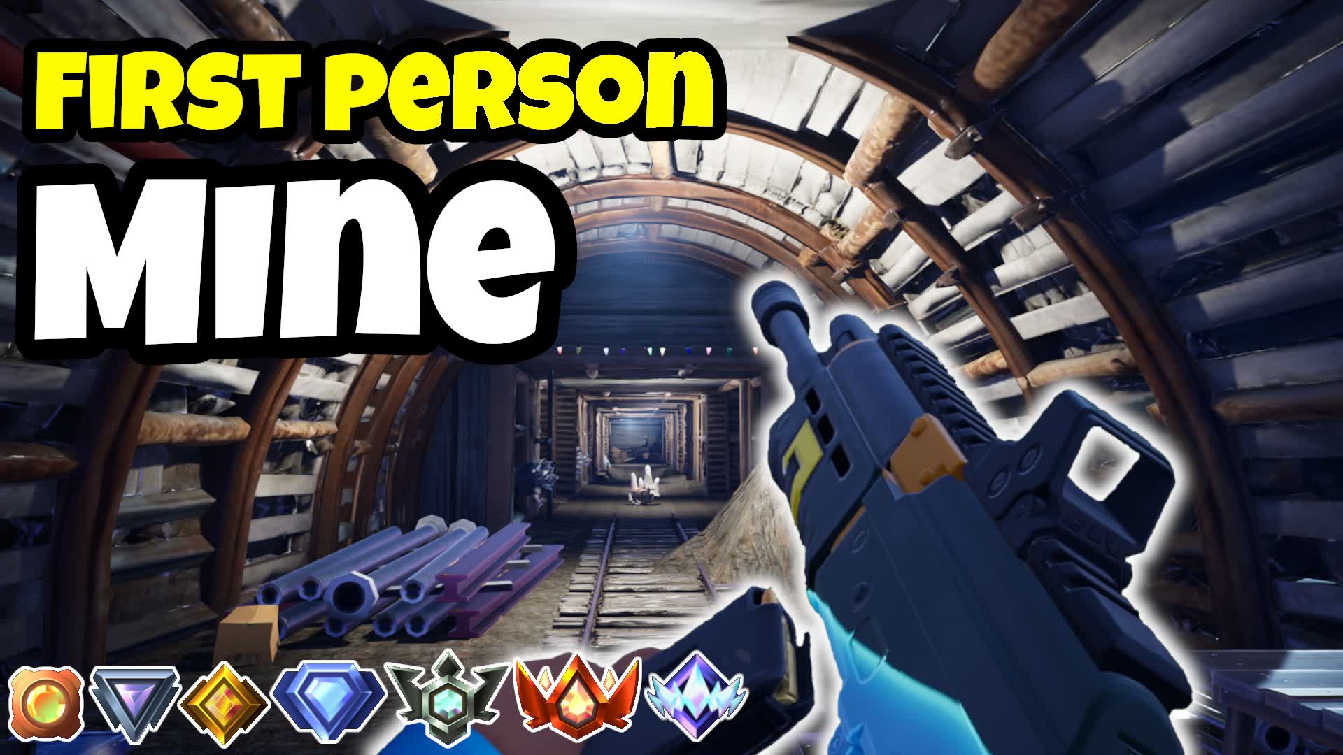 ⭐️ MINE FIRST PERSON 🔫 GUN GAME