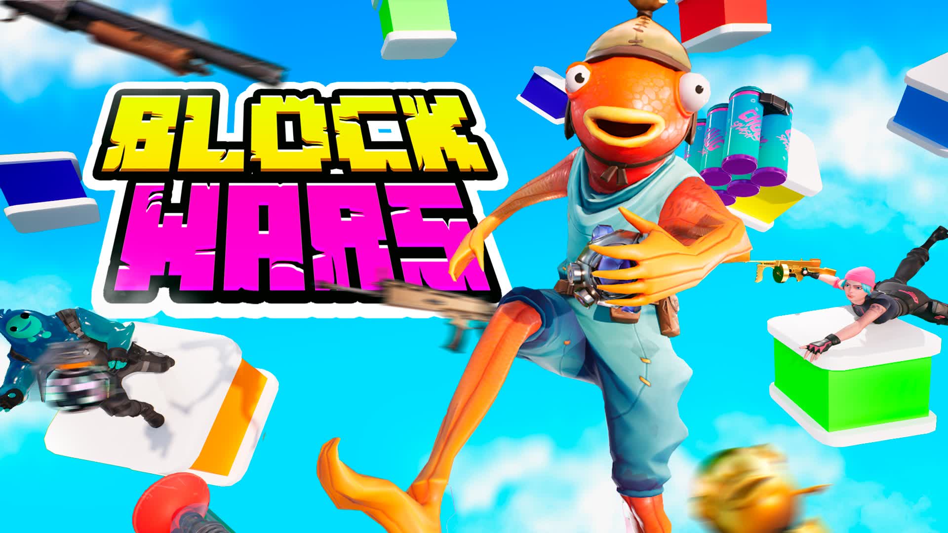 BLOCK WARS MINIGAMES ⭐