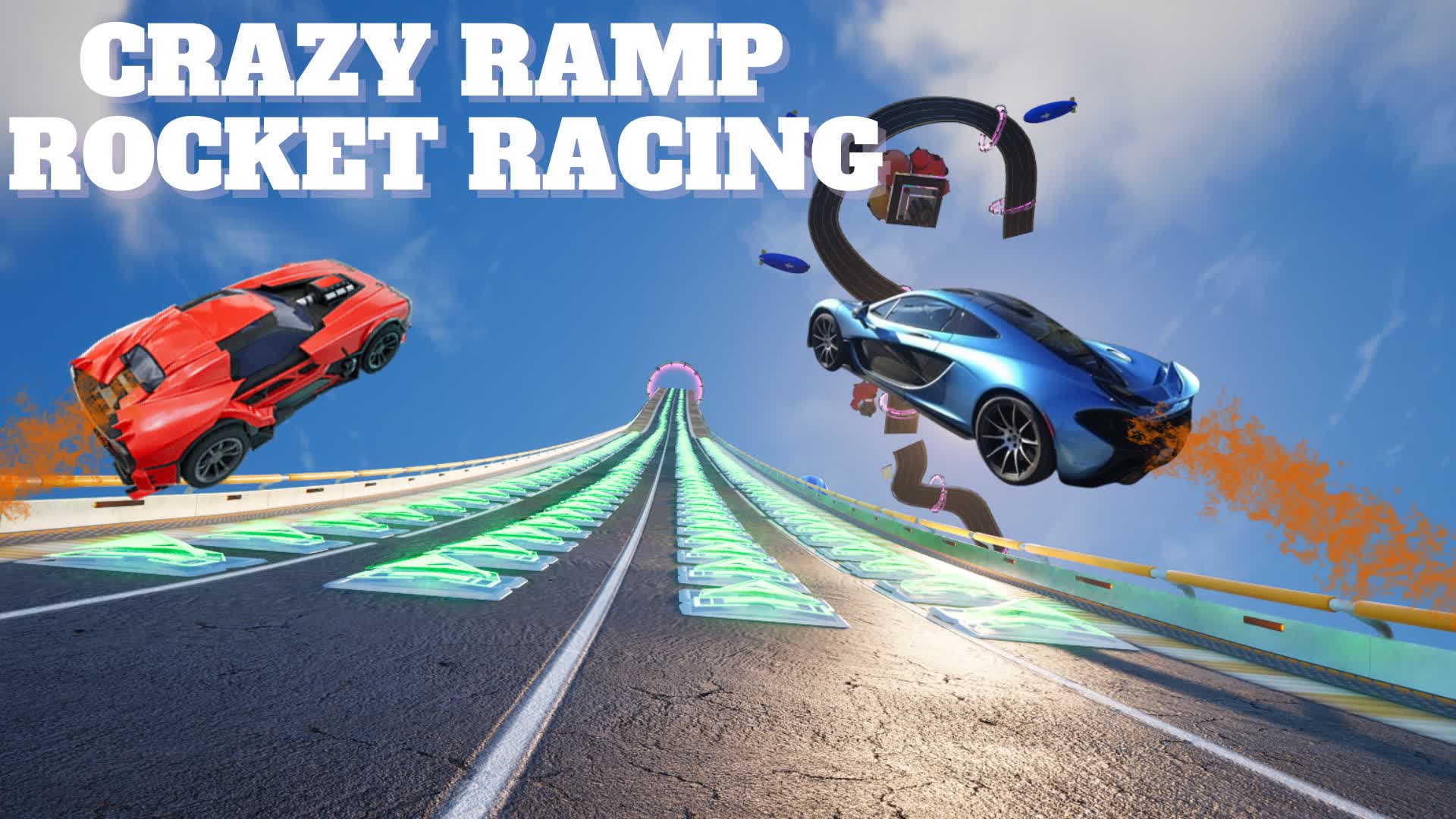 CRAZY RAMP - Rocket Racing