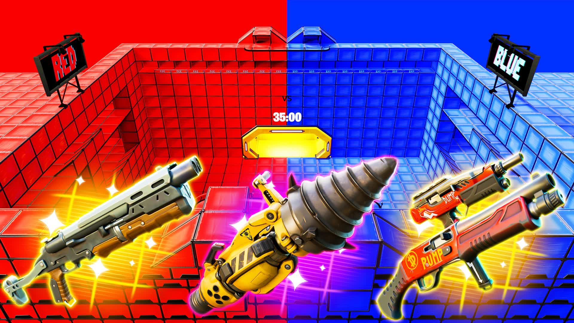 CRAZY RED VS BLUE