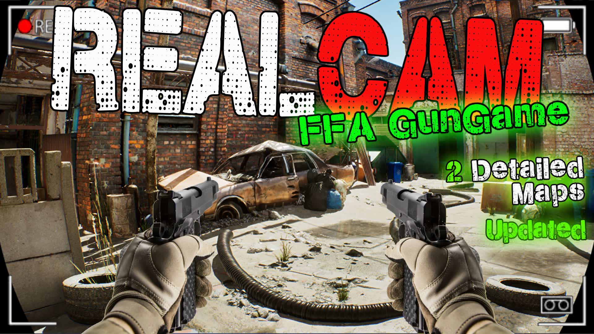 Realistic FPS Gun Game 💥🔫 [Real Cam]