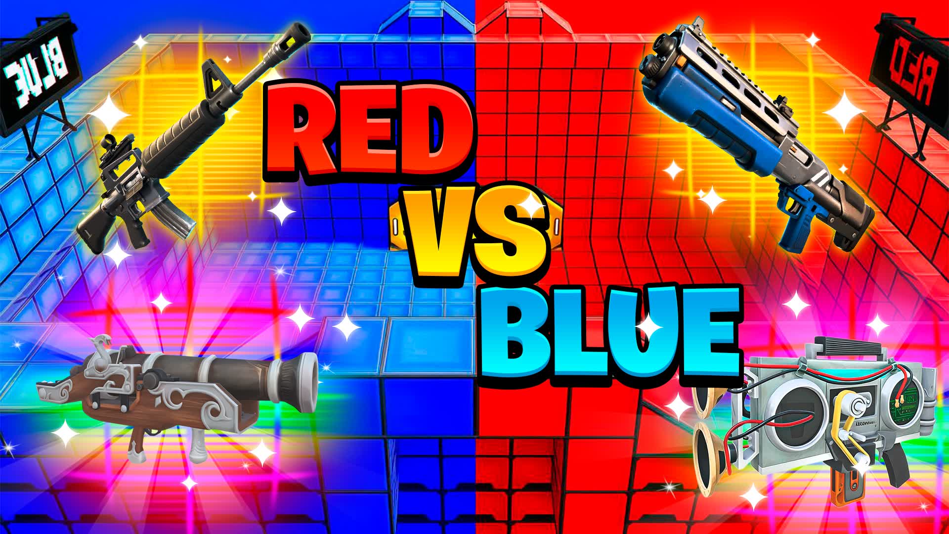 SUPER CHILL RED VS BLUE BY BINGER