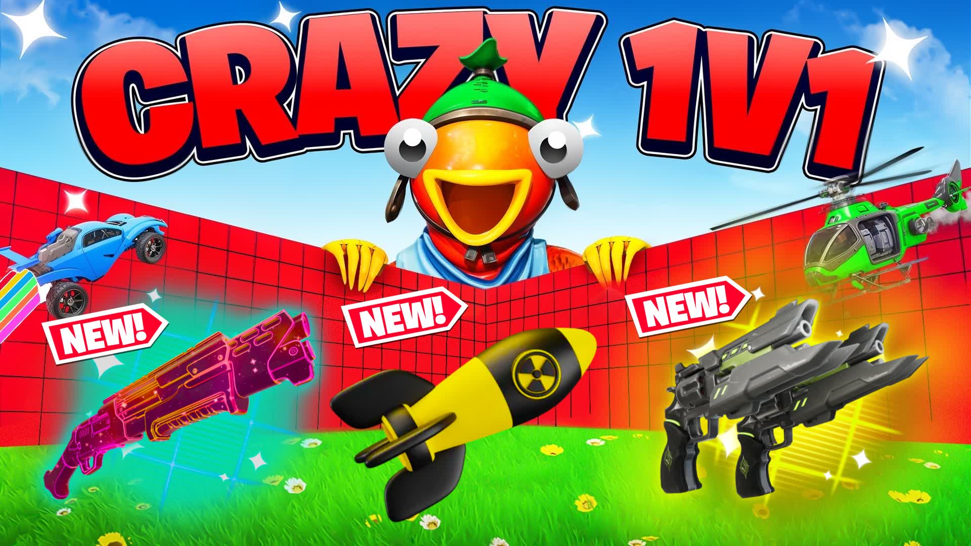 CRAZY 1V1 ALL GUNS & VEHICLES