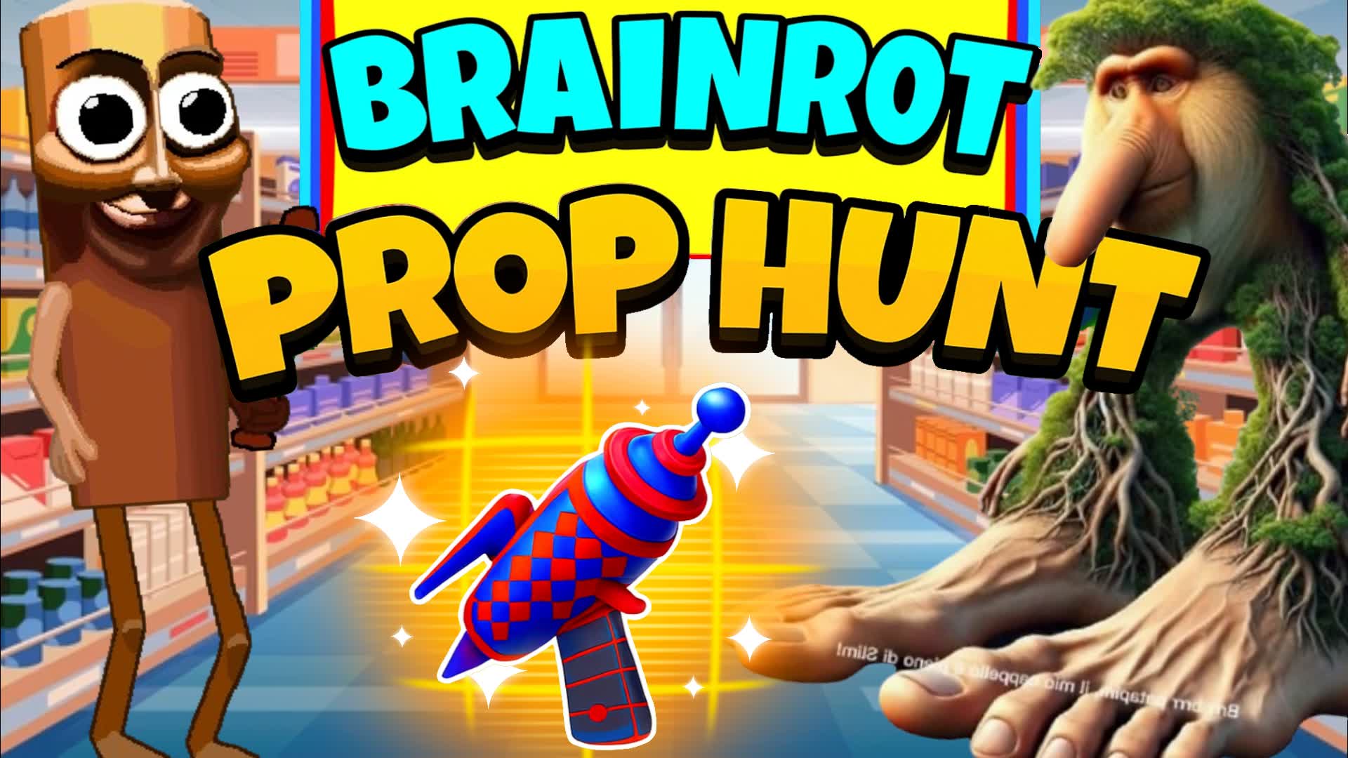 MEGA BRAINROT PROP HUNT 🧠