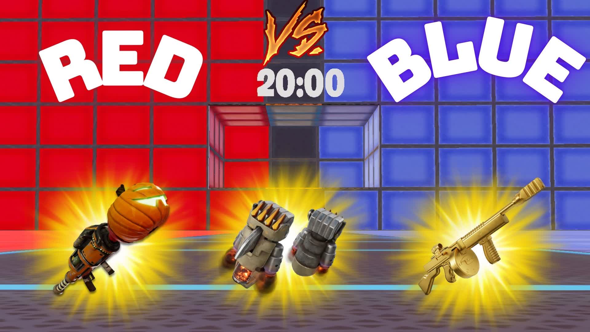 RED VS BLUE OF FRIENDS
