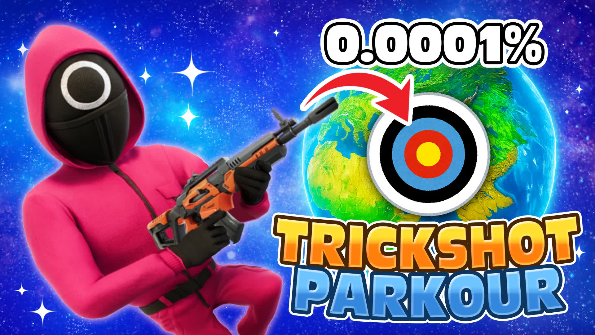 🦑CRAZY SQUID GAME TRICKSHOT PARKOUR🎯