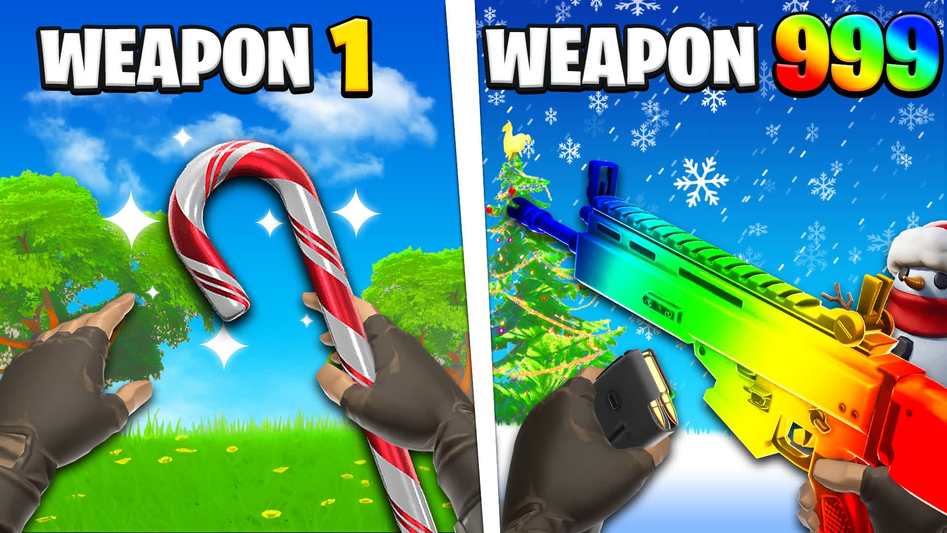 Winter Infinity Gun Game 🎯ONE SHOT