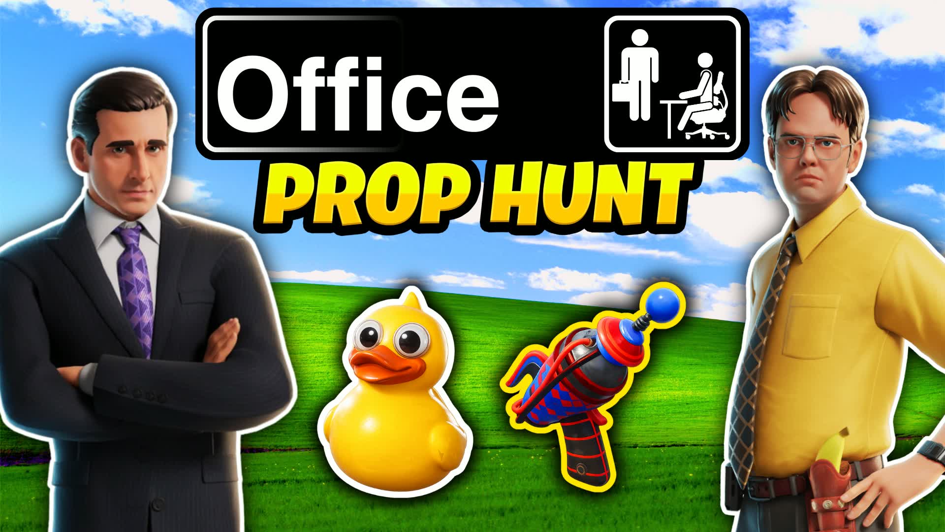 OFFICE PROP HUNT 📌 HIDE AND SEEK
