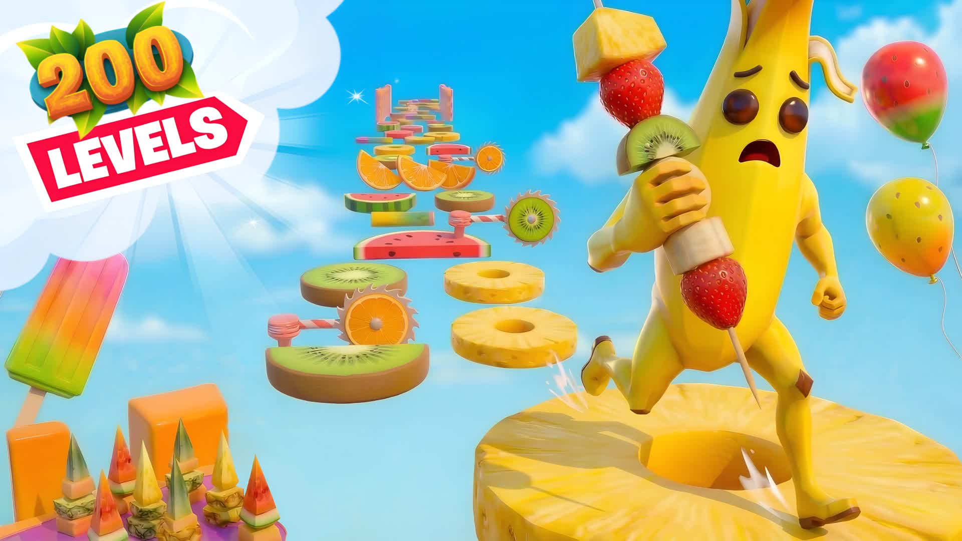 🍌 200 Level Fruit Deathrun
