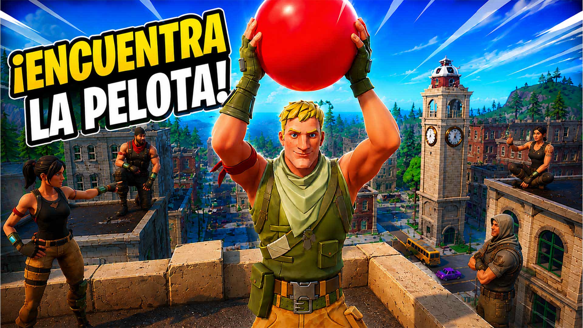 Esconde y busca la pelota