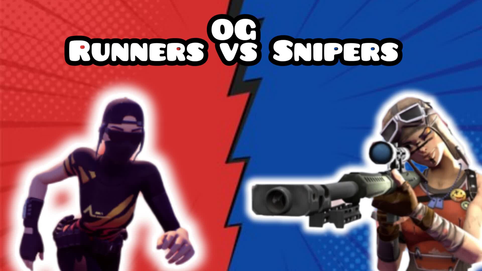 OG 🔵SNIPERS VS RUNNERS🔴 CLASSIC