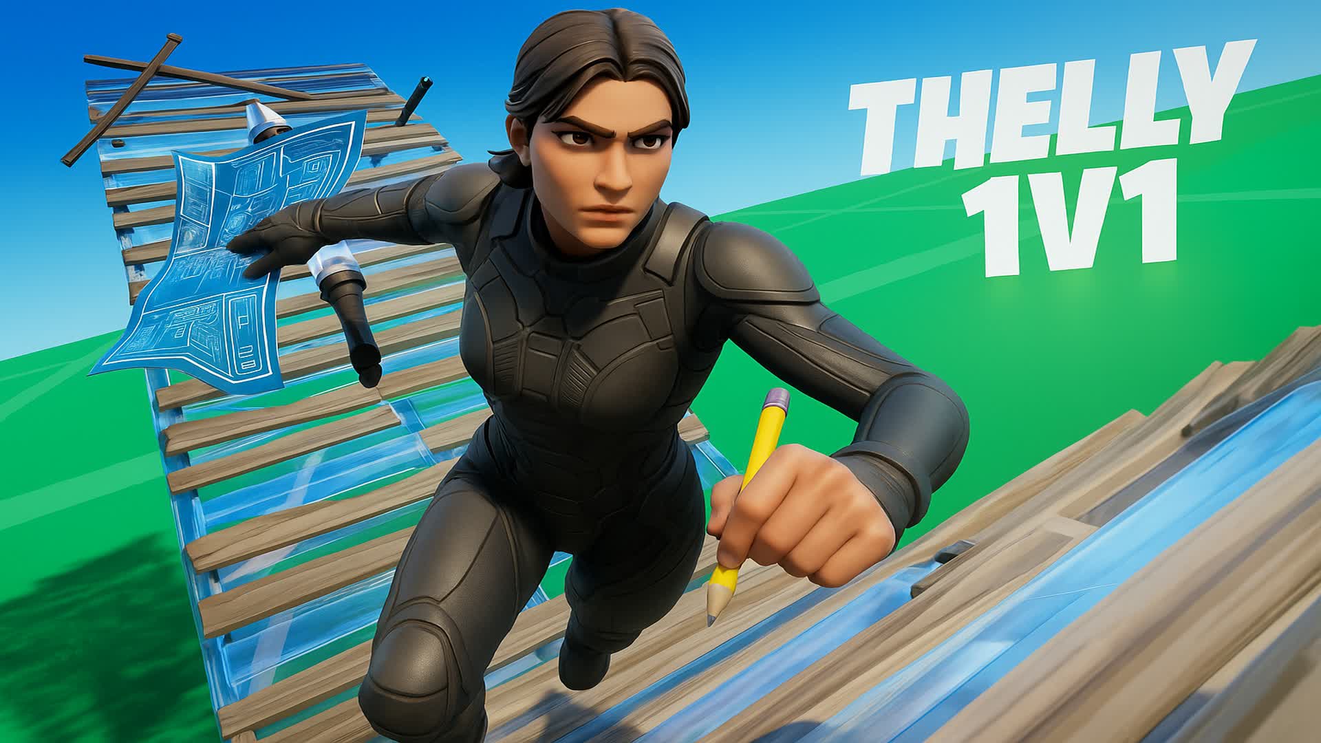 1V1 PRO BUILD FIGHT! 🎵