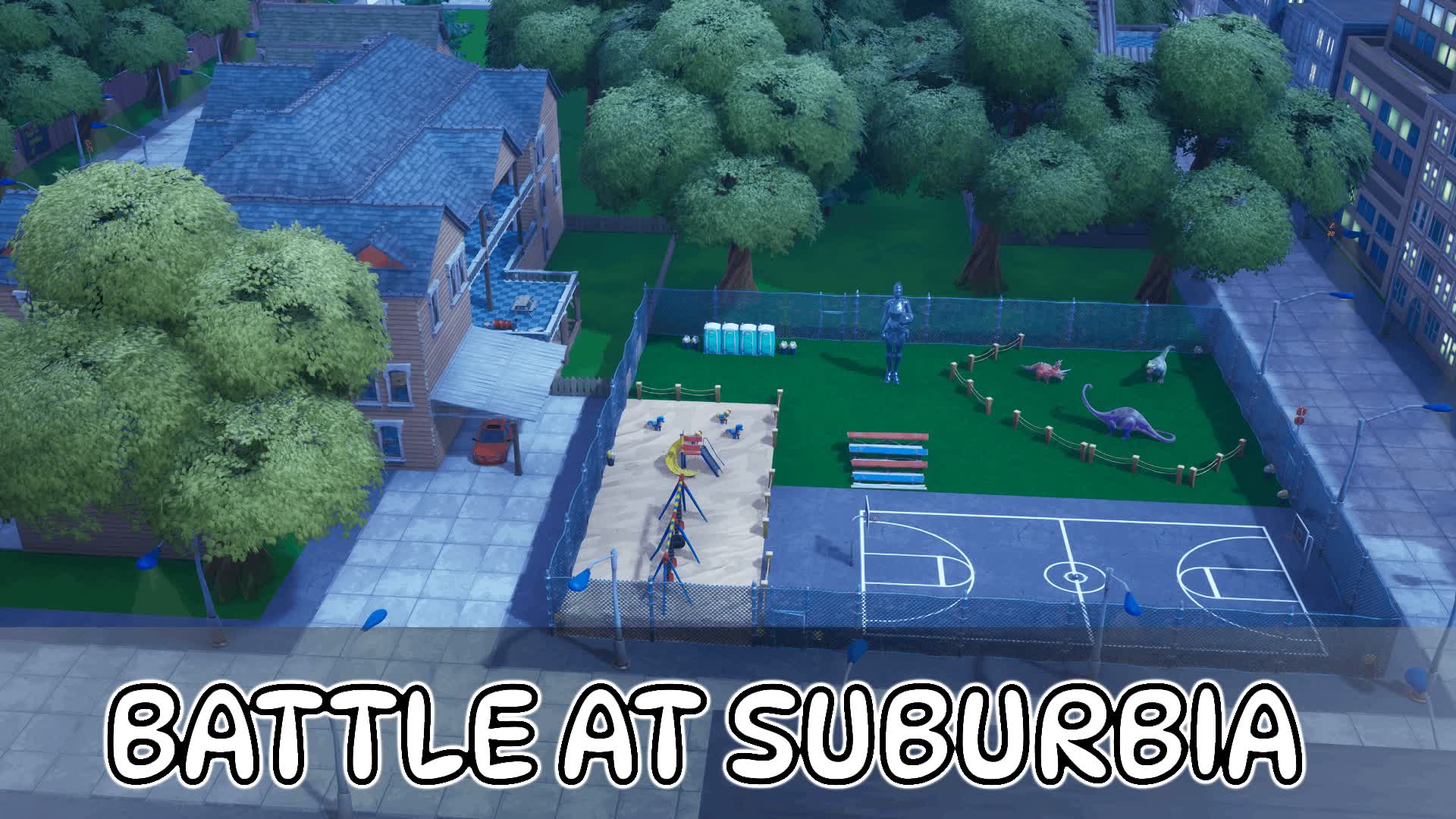 💥100 GUNS Battle at Suburbia💥