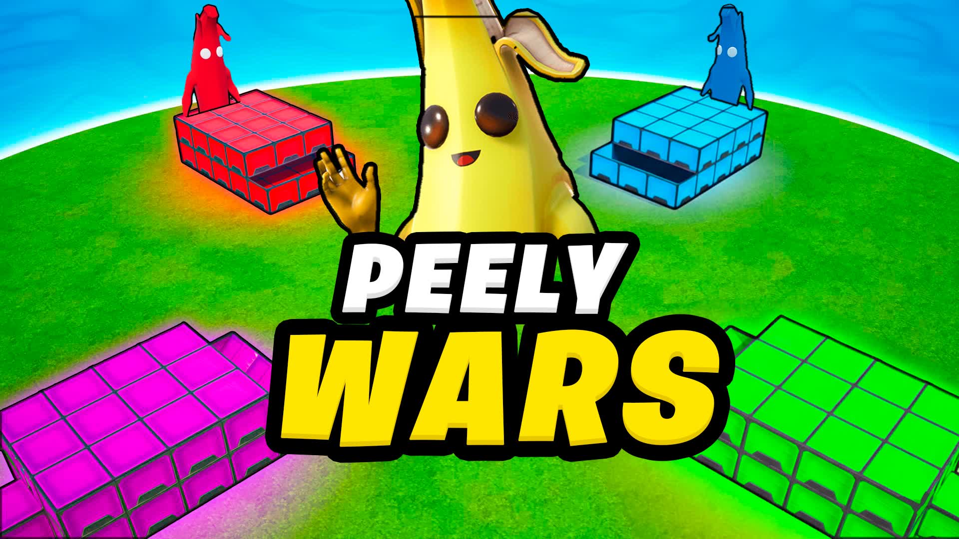 🍌 PEELY WARS! Zone Wars 🌀 🍌