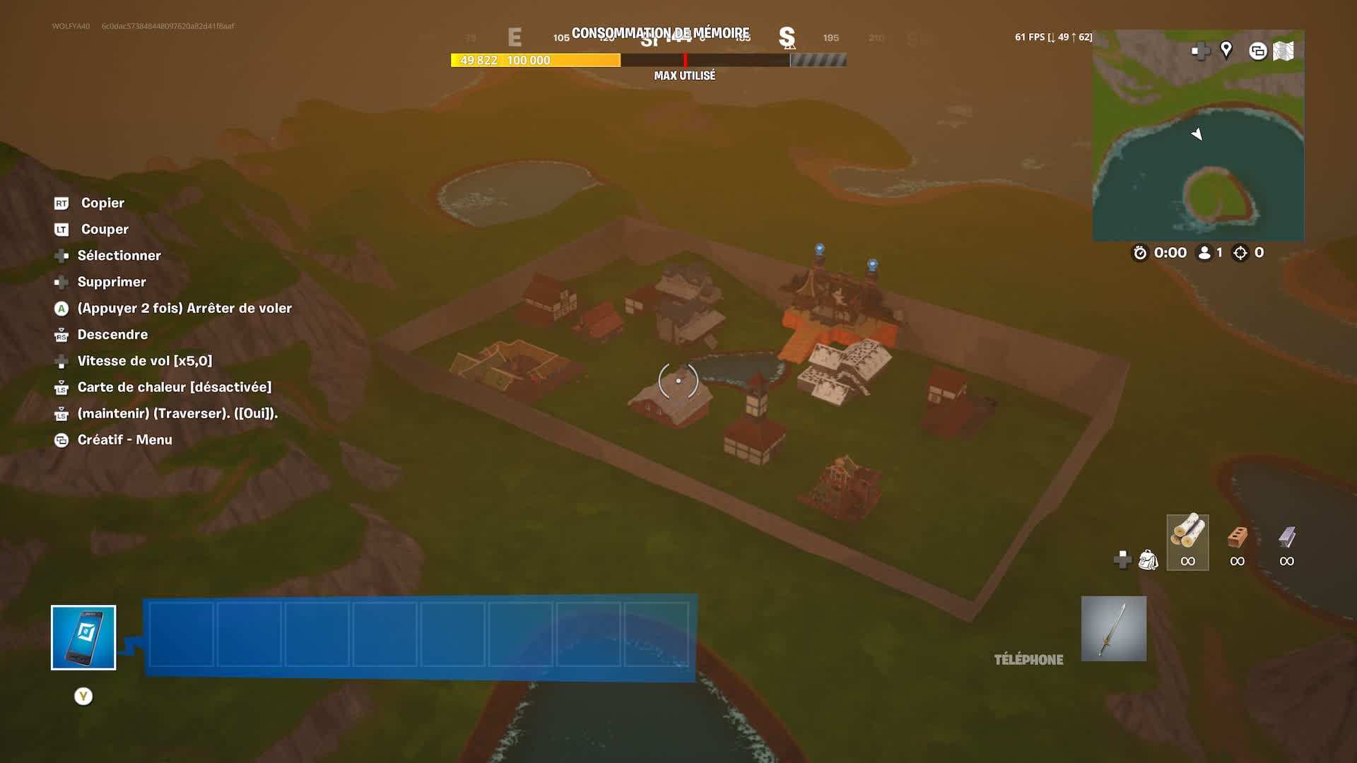 RP test creation