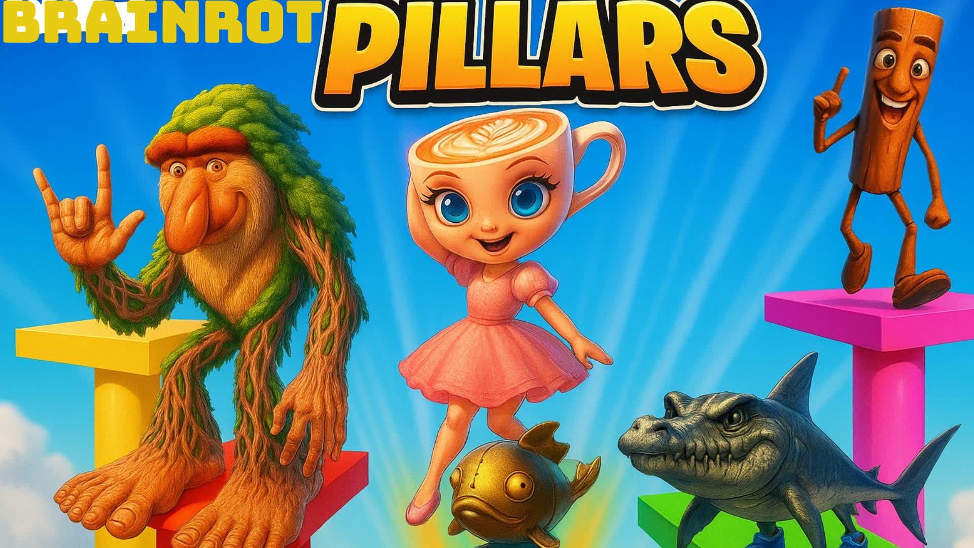 Brainrot Skibidi Pilllars